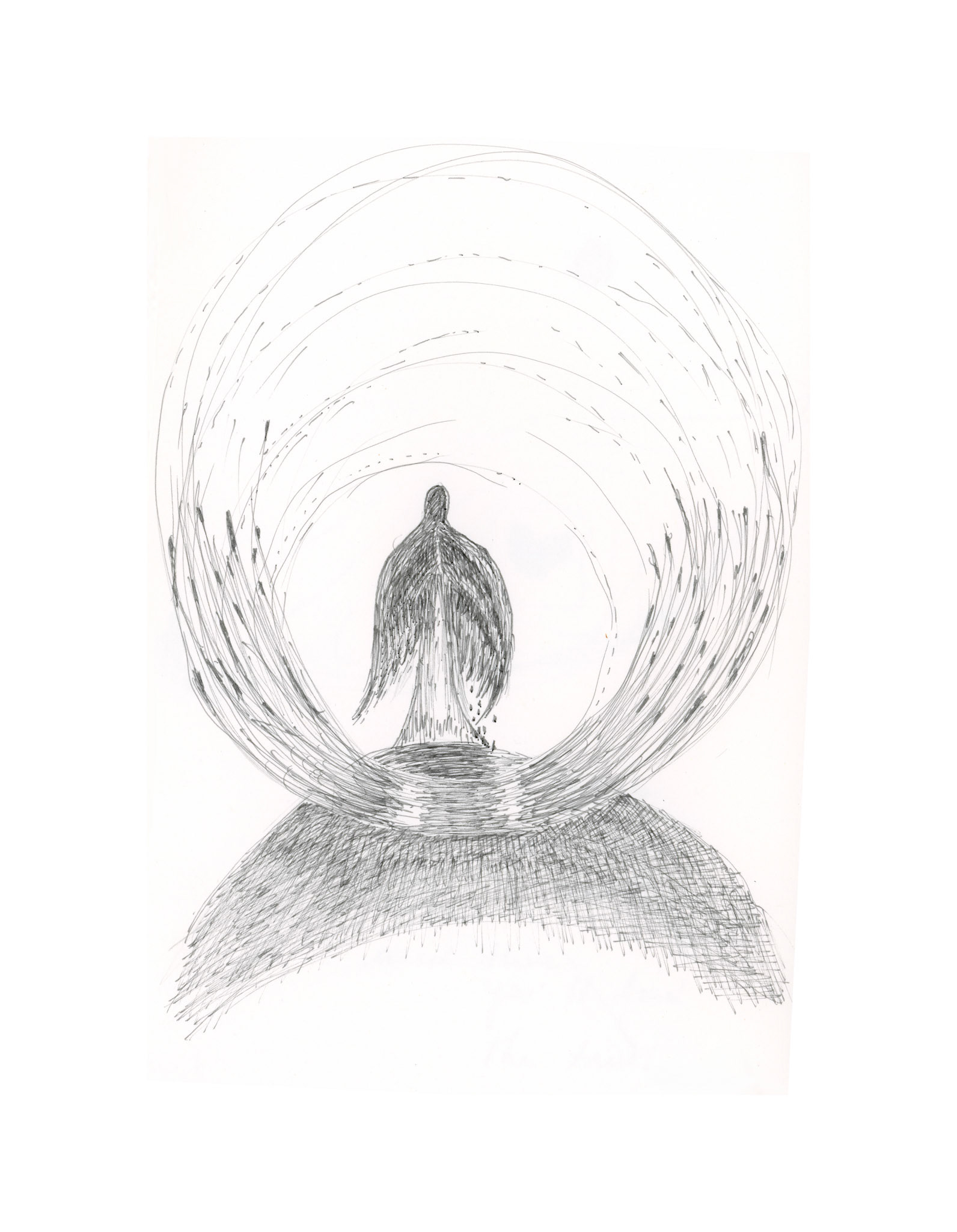 Angel Four  7" x 9", 2024