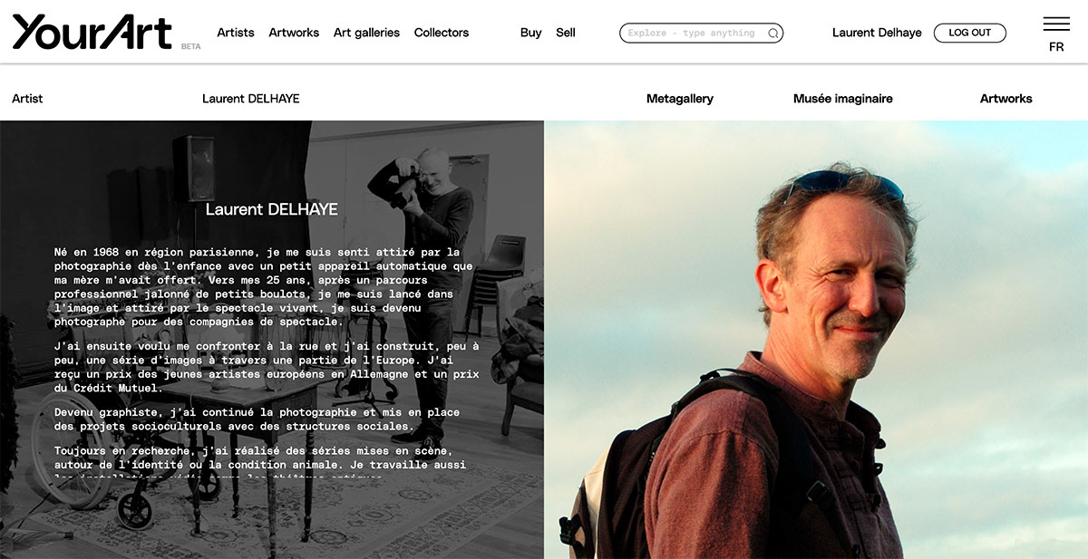 Laurent Delhaye Artsite Photographe YouArt