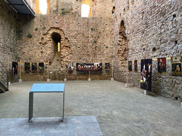 L'expo avant les dégradations