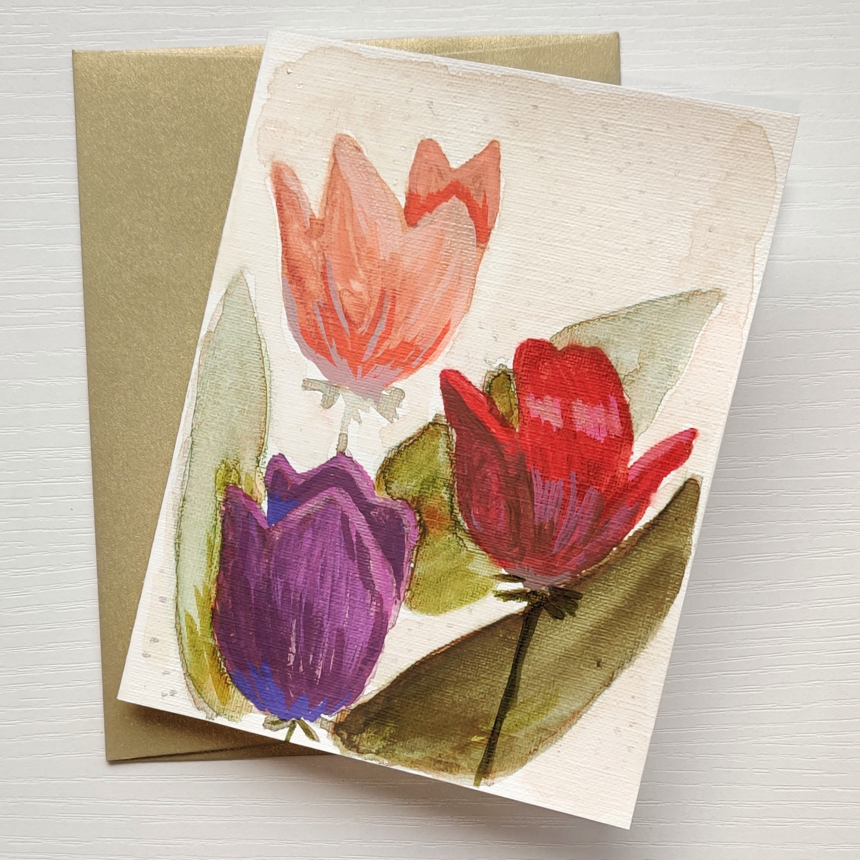 "Burgeon" - Tulips