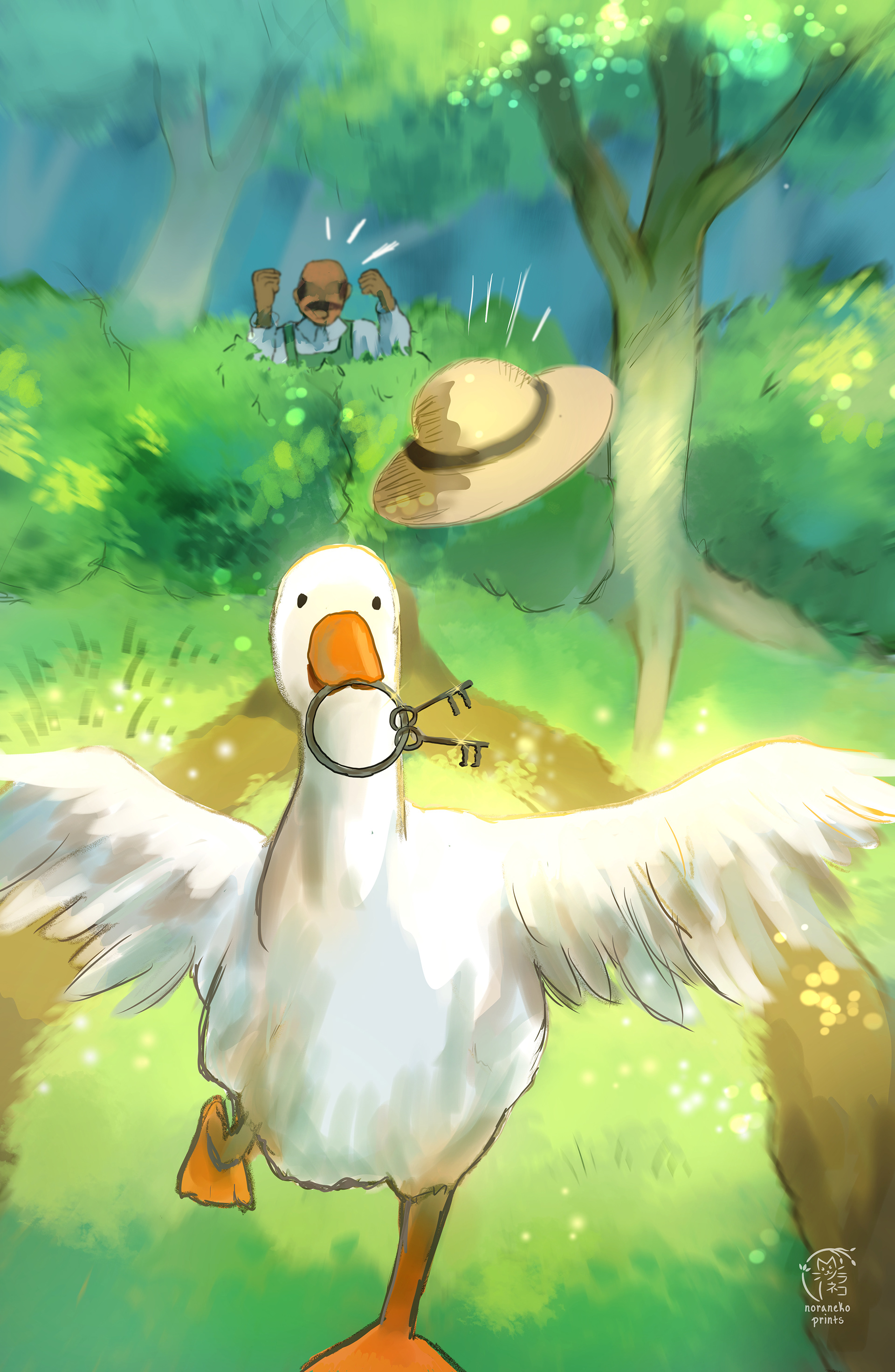 "Agent of Chaos" (Untitled Goose Game)
