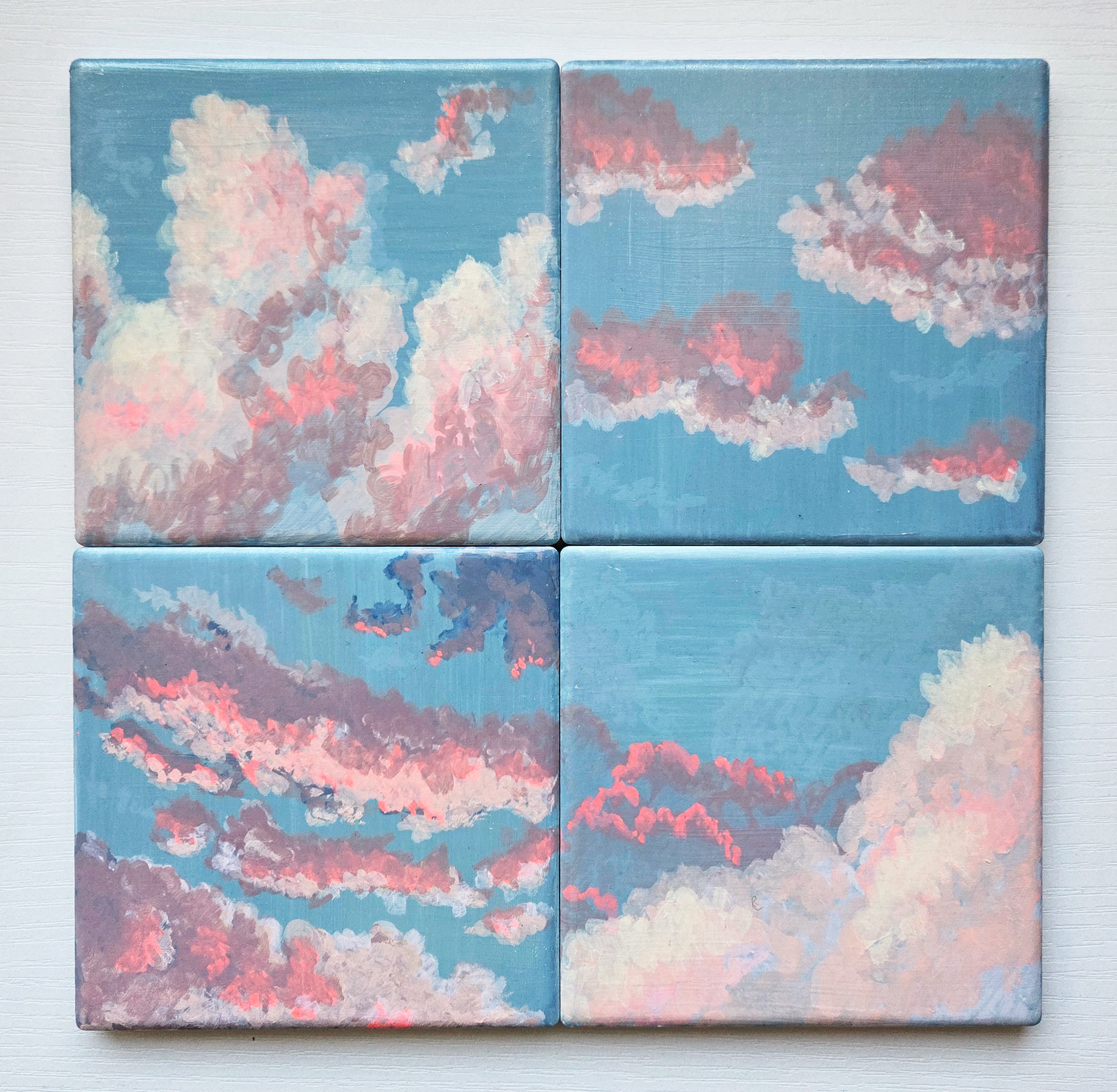Sunset Clouds (Set of 4)