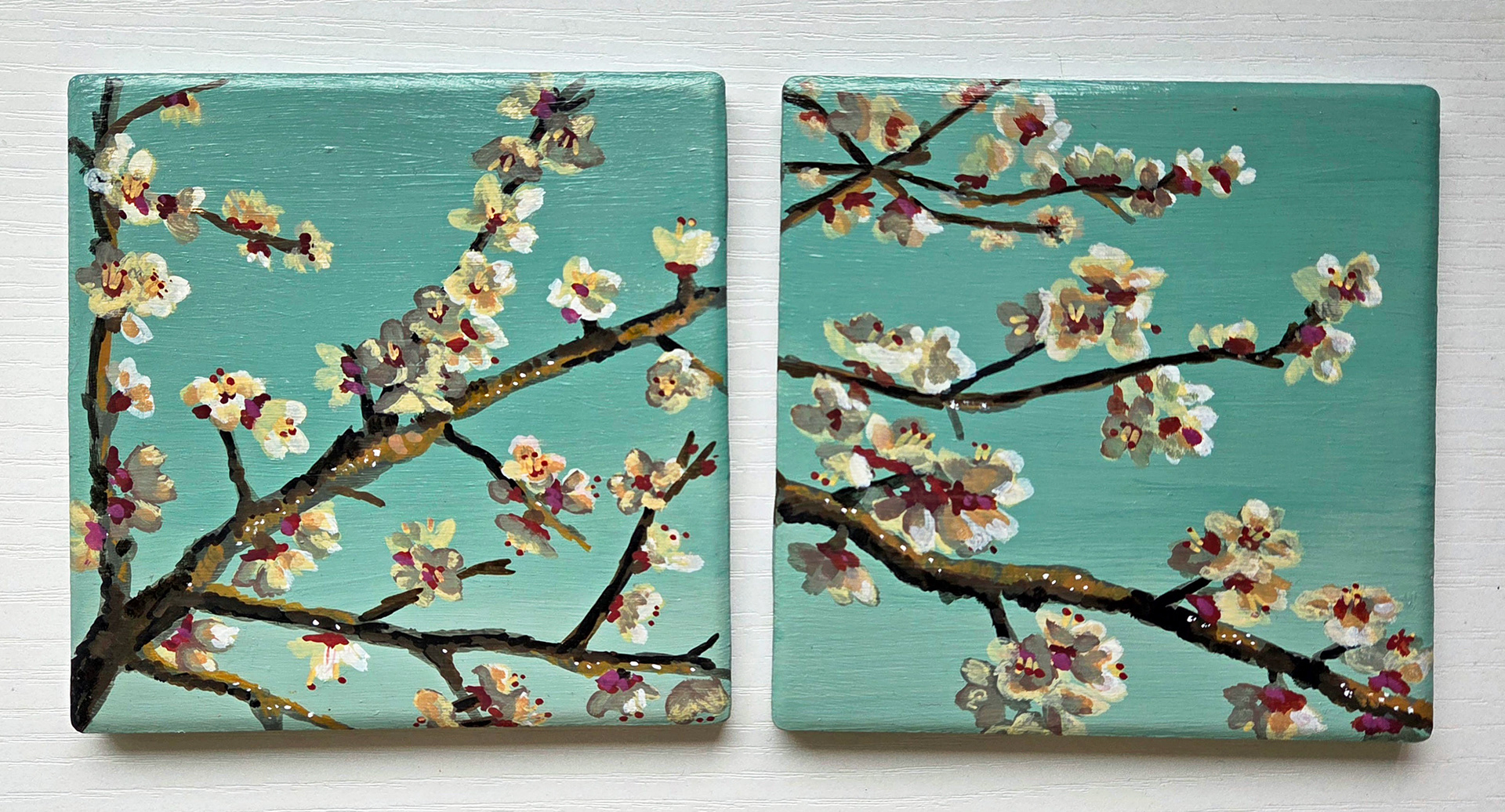 Apricot Blossoms (Set of 2)