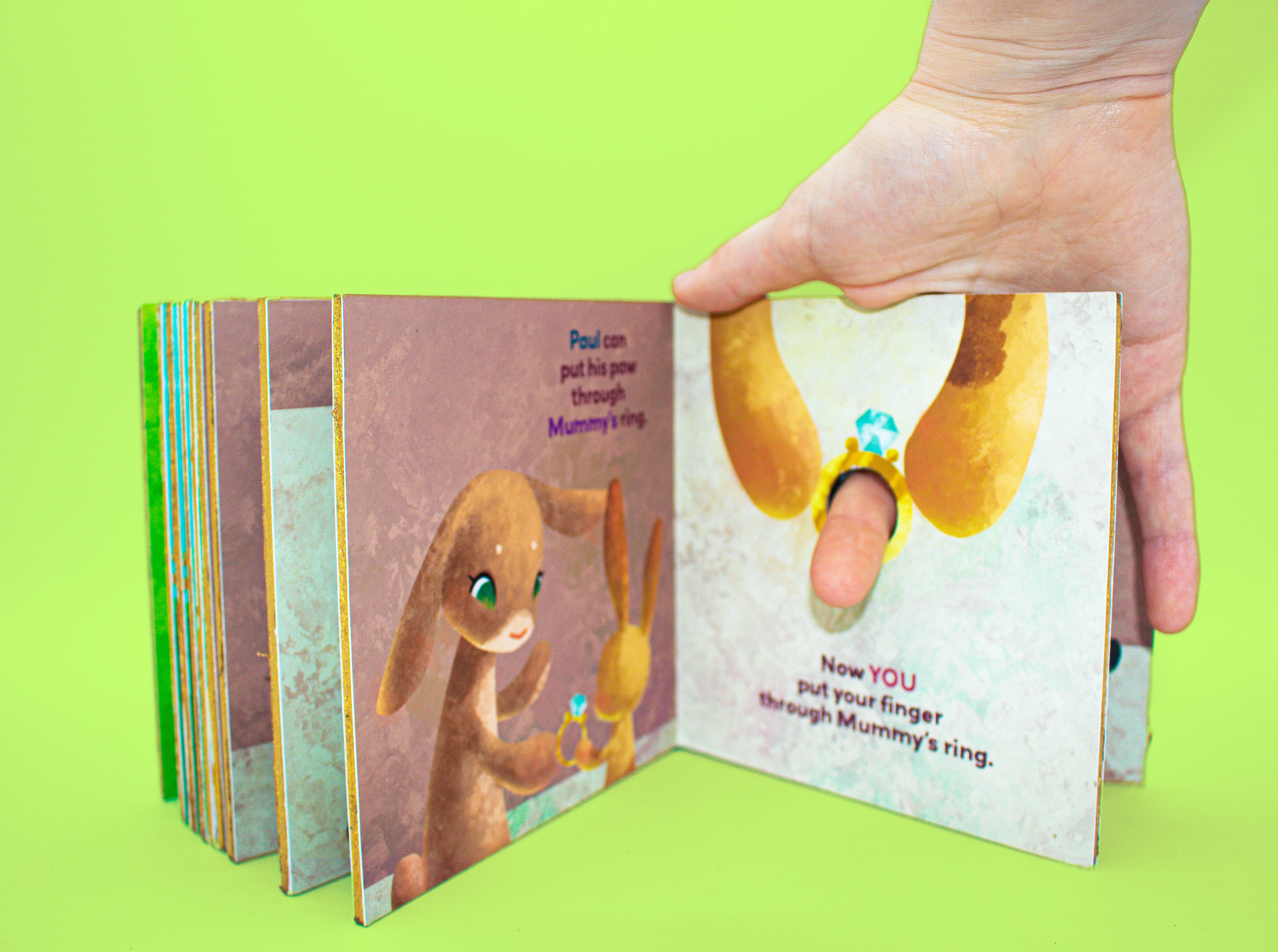 Cut-out shape for imaginative play.