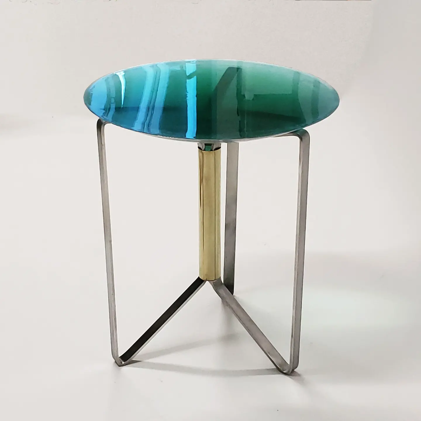 Chroma Side Table by Jason Robinson (top view)