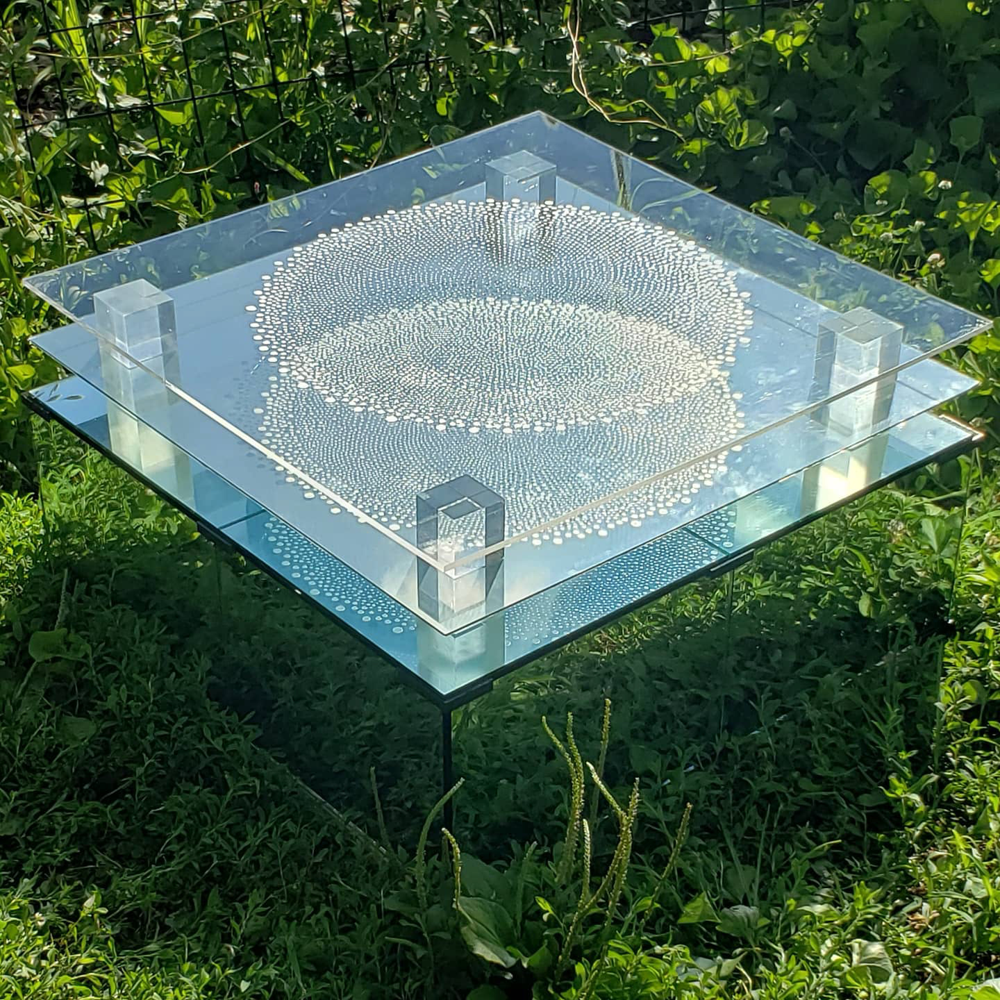 View of Day Zero, a sculpture by artist and designer, Jason Robinson.
