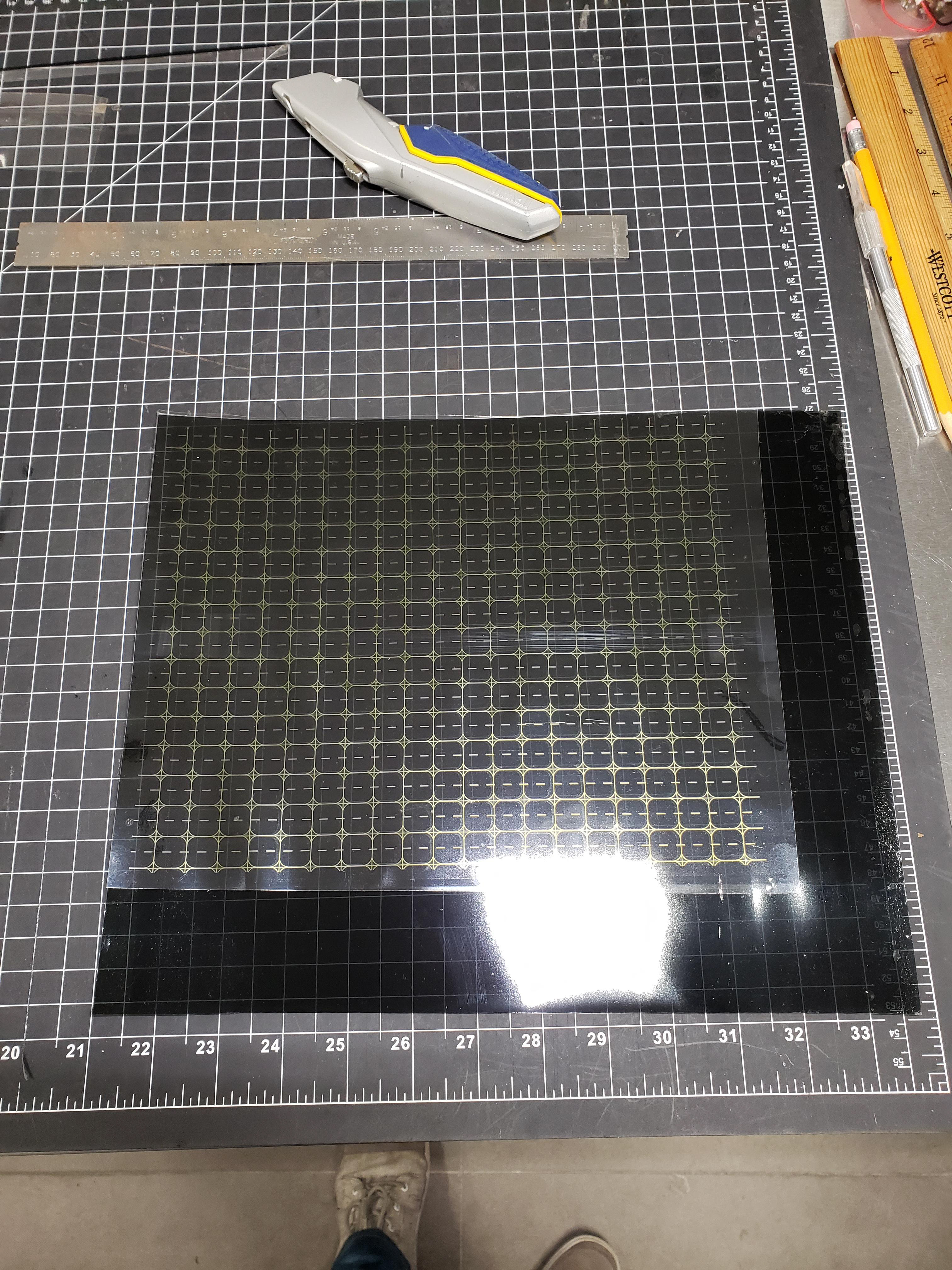 Prototyping: Refining the cutting guide.