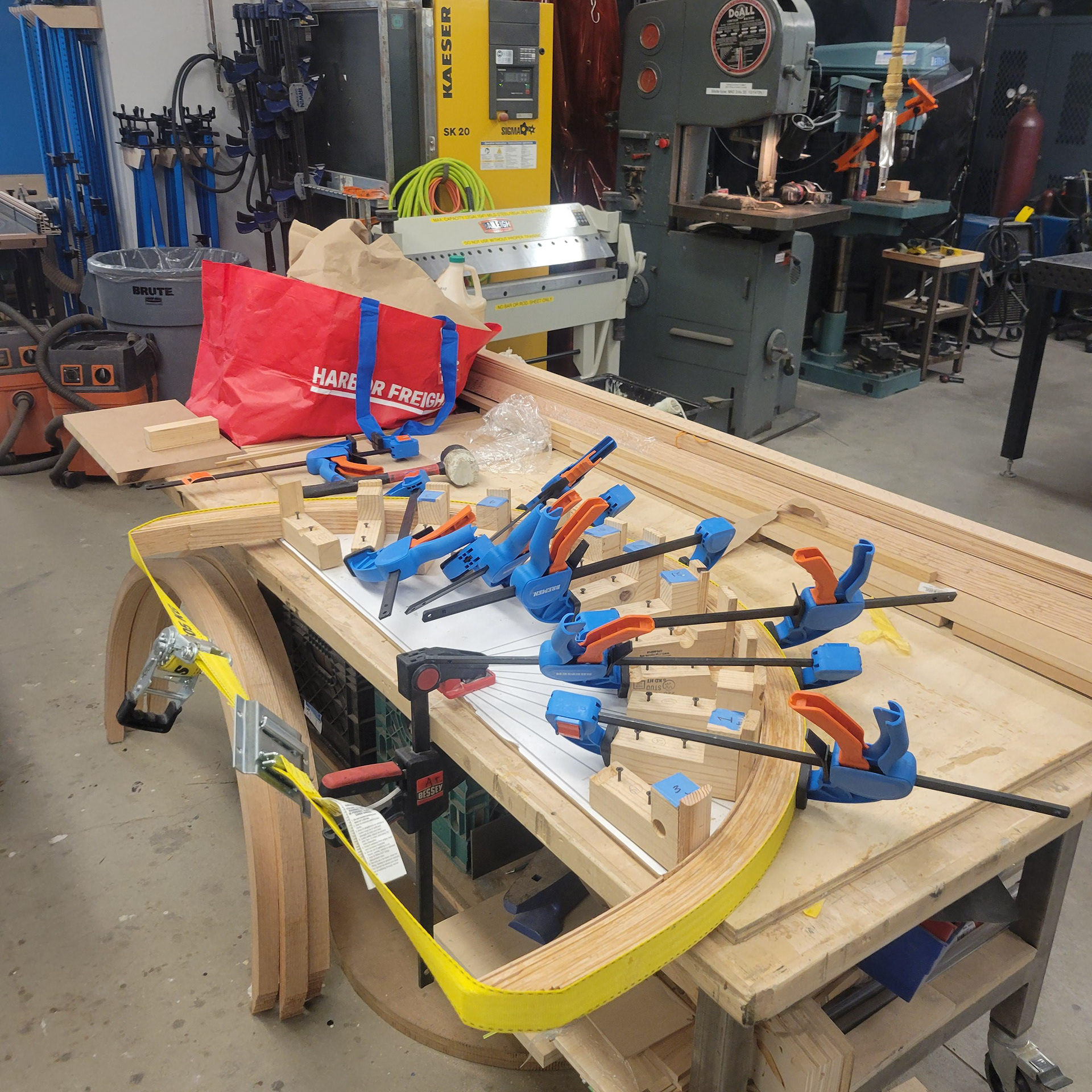 Bending jig. 