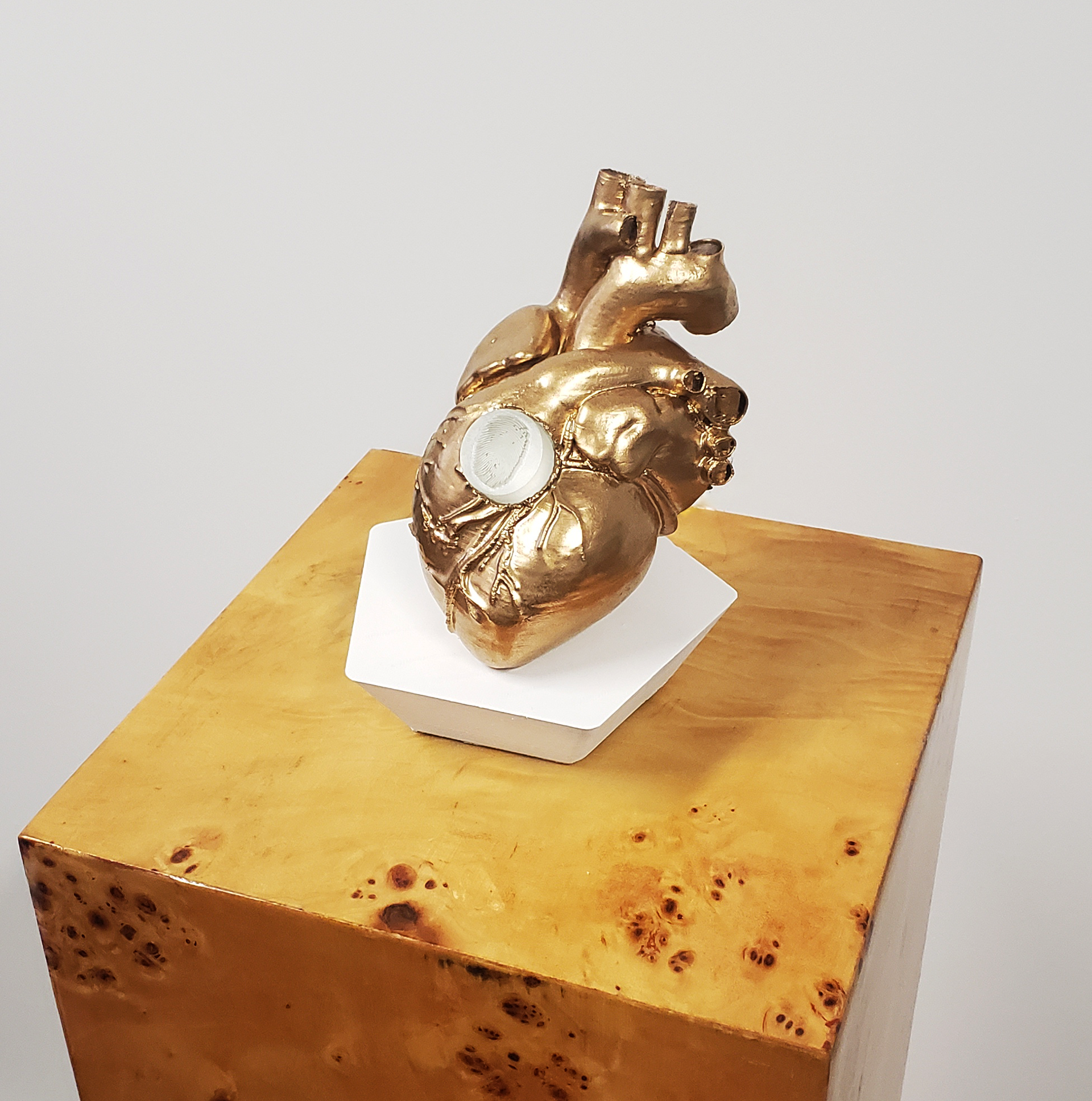 View of the interactive sculpture “RUthe1” at the studio of artist/designer, Jason Robinson.