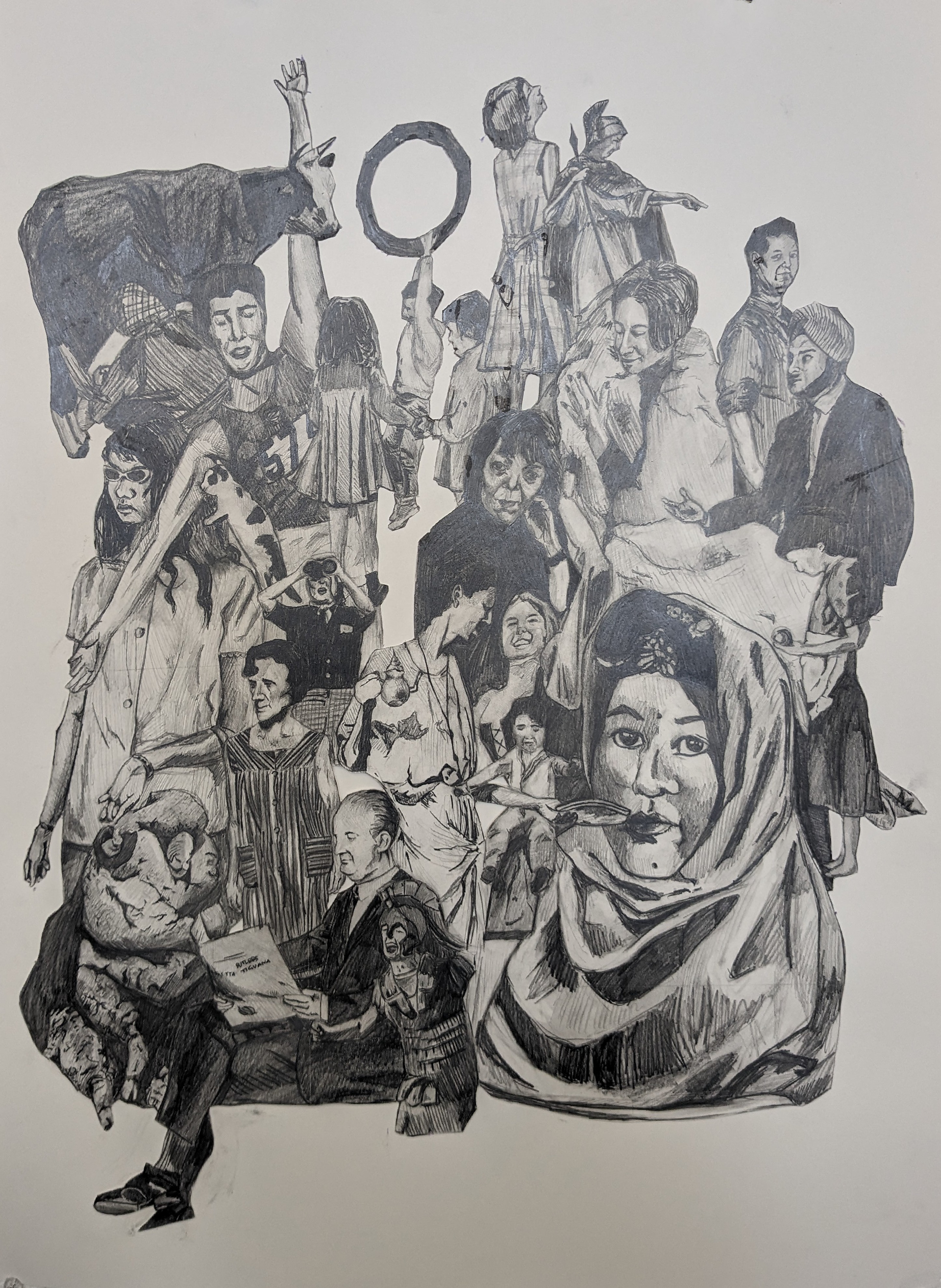Drawing I--Conceptual Drawing (graphite)
