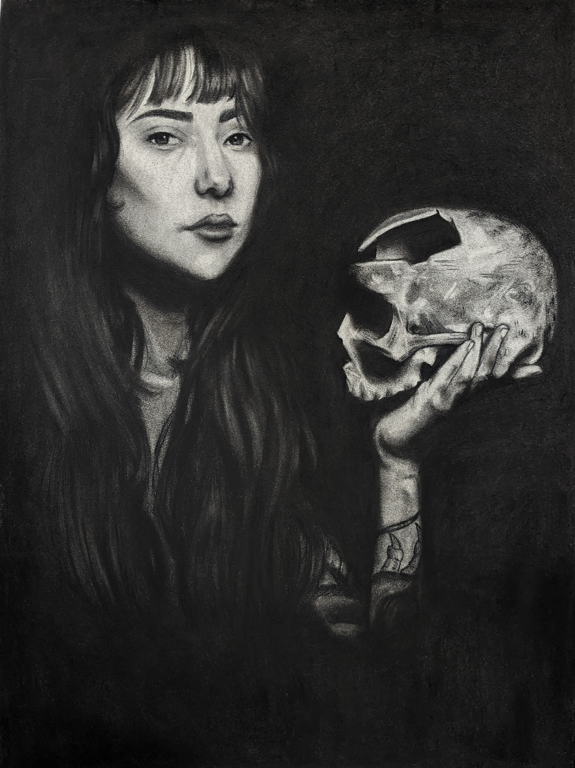 Drawing I--Conceptual Drawing (charcoal)