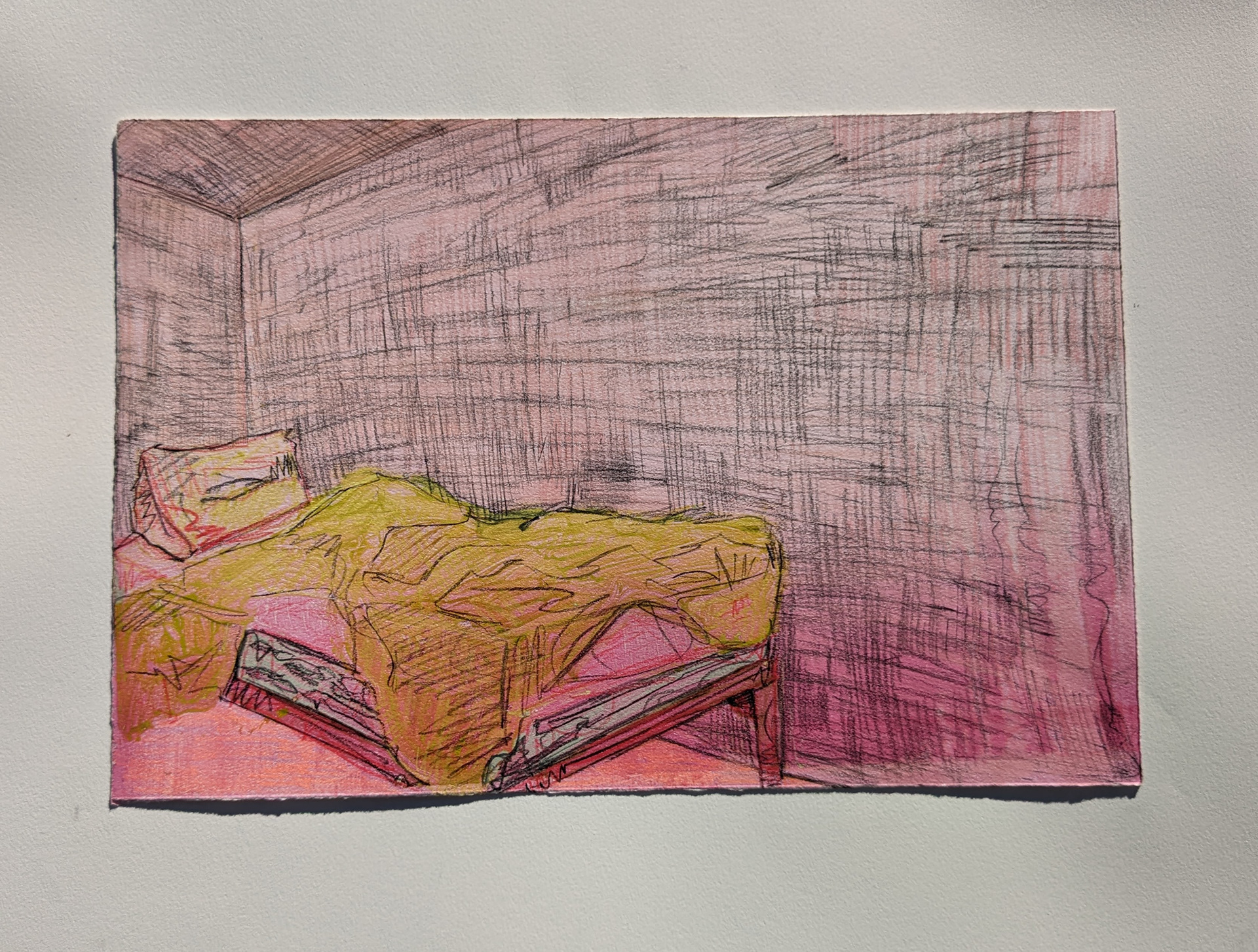Teenage Grime, 15'' x 10'', manual offset printmaking with charcoal, 2022