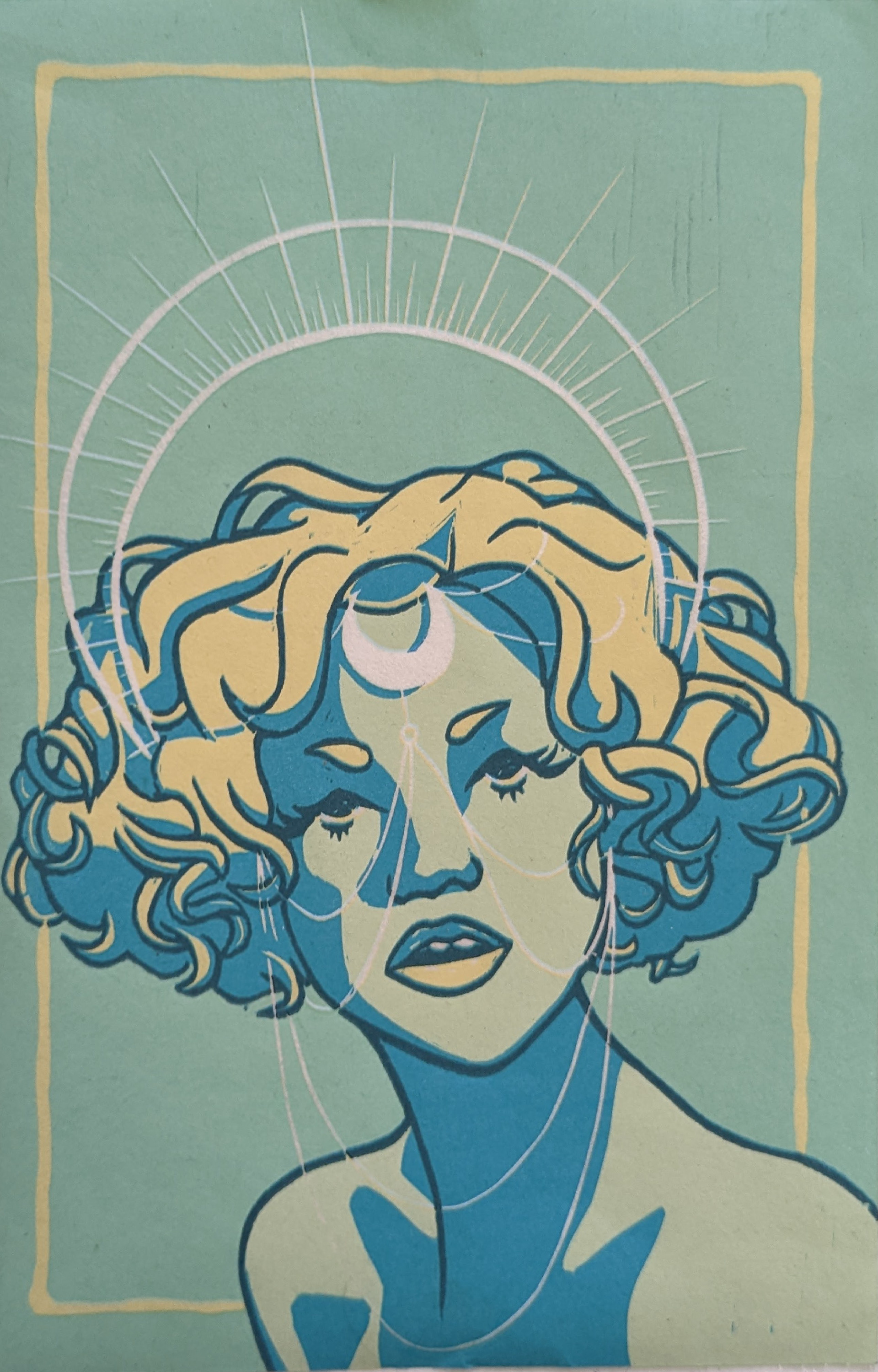Reductive Relief-Linocut