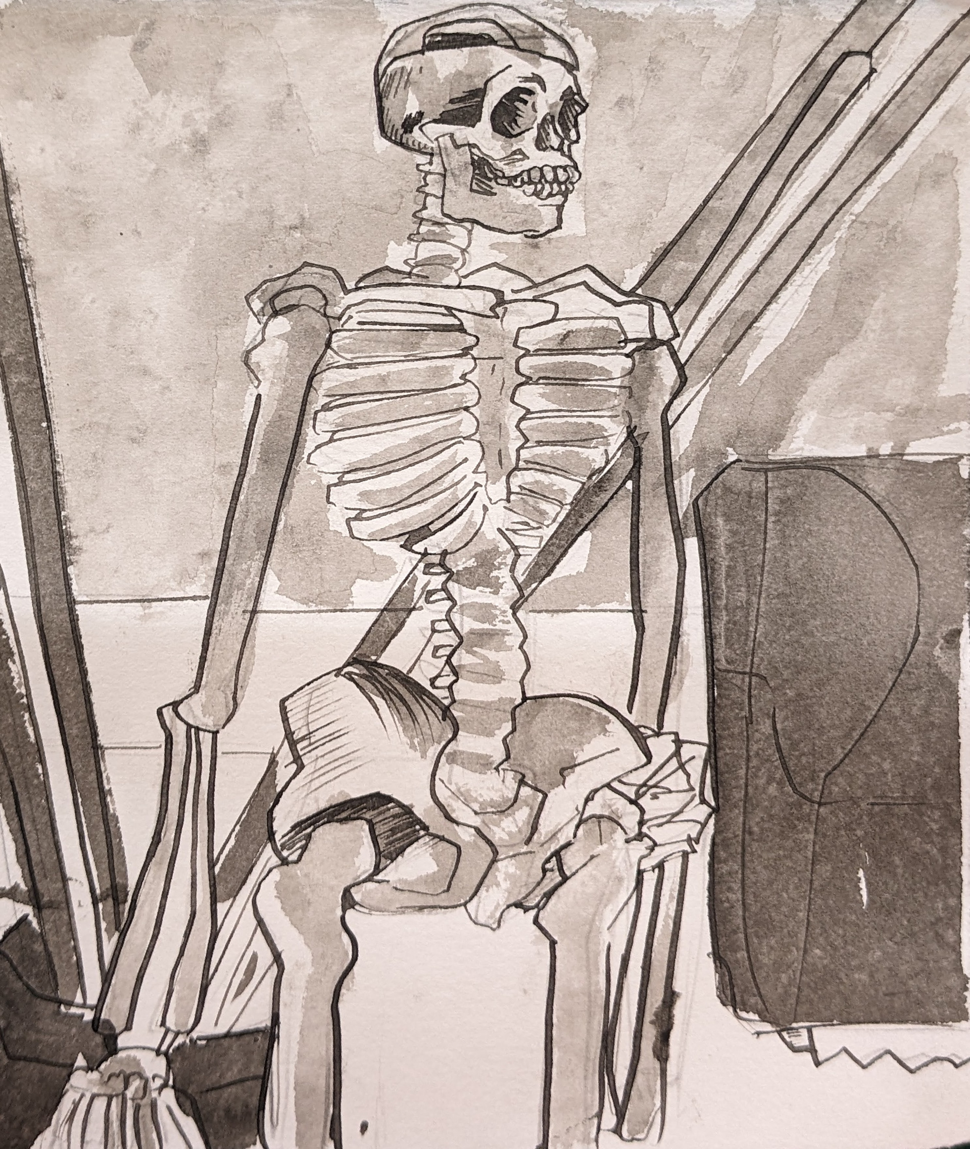 Drawing II--Liquid Media (India Ink)
