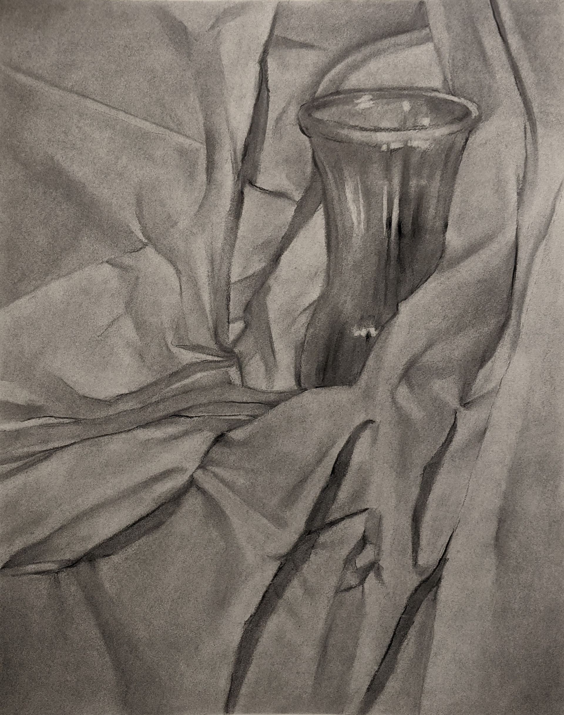 Value & Texture-Charcoal