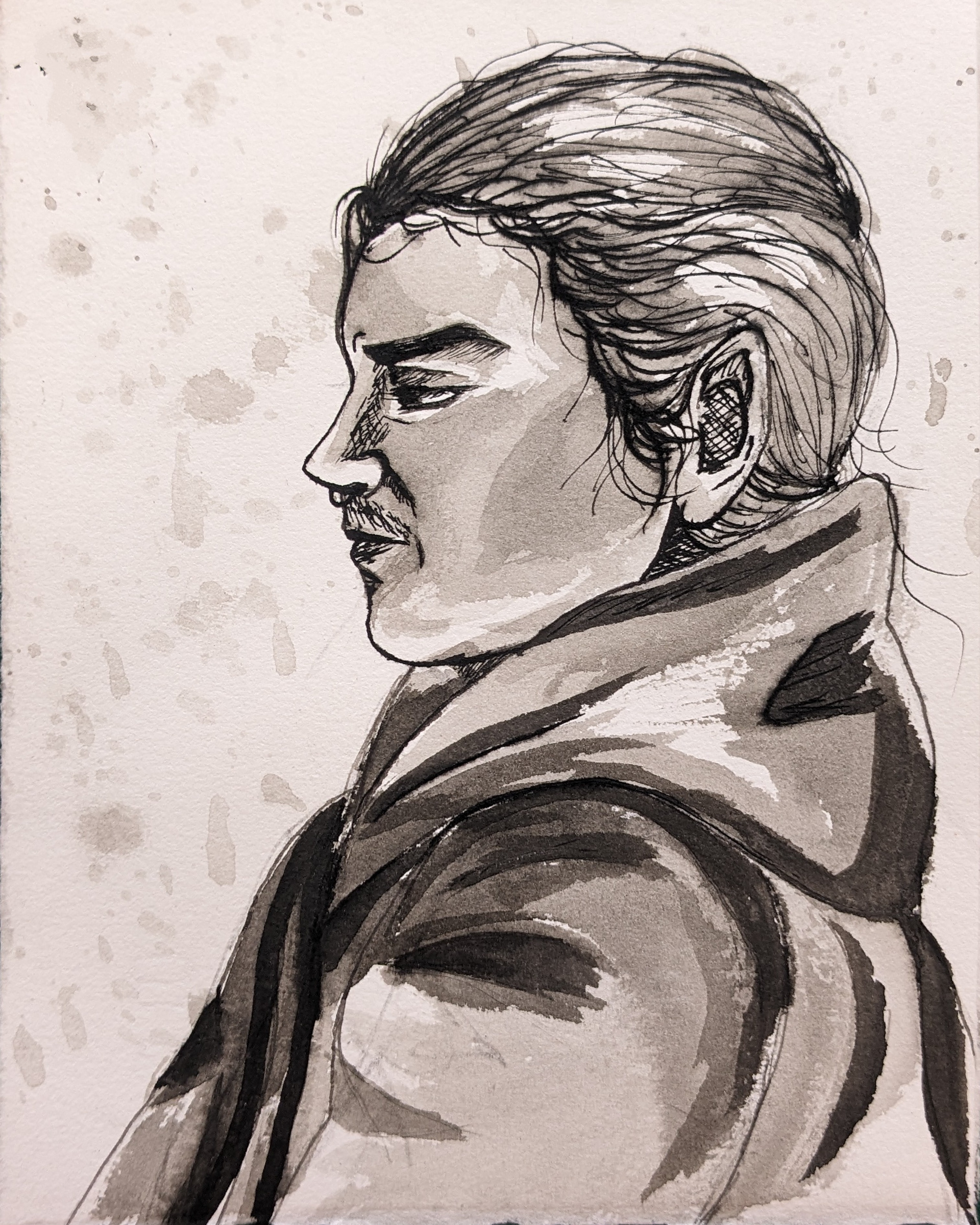 Drawing II--Liquid Media (India Ink)