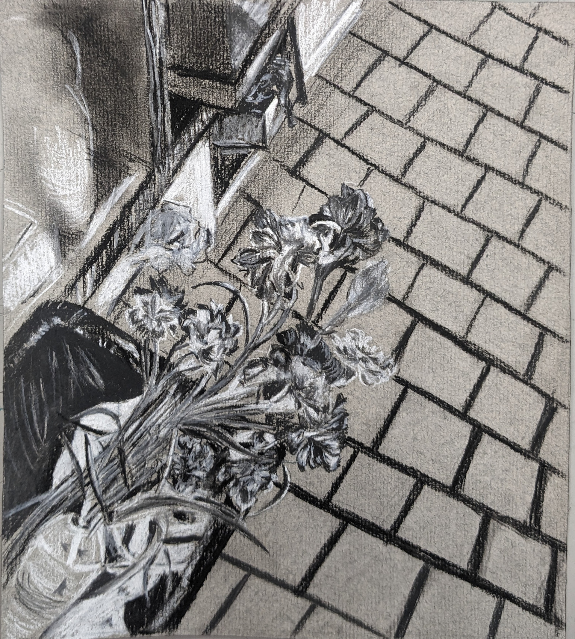 Drawing I--Space (prismacolor)
