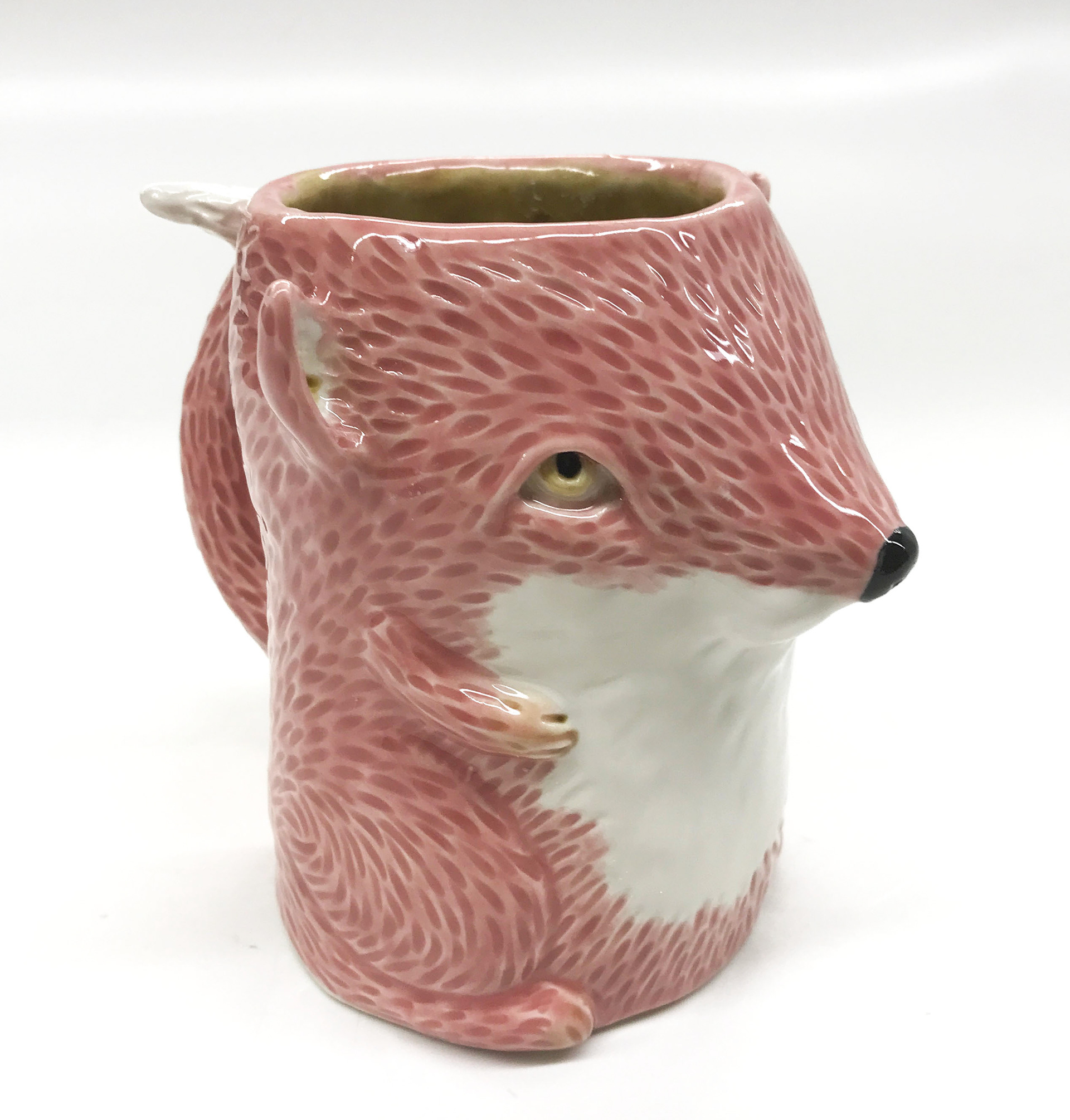 Fox Cup, porcelain, 2021