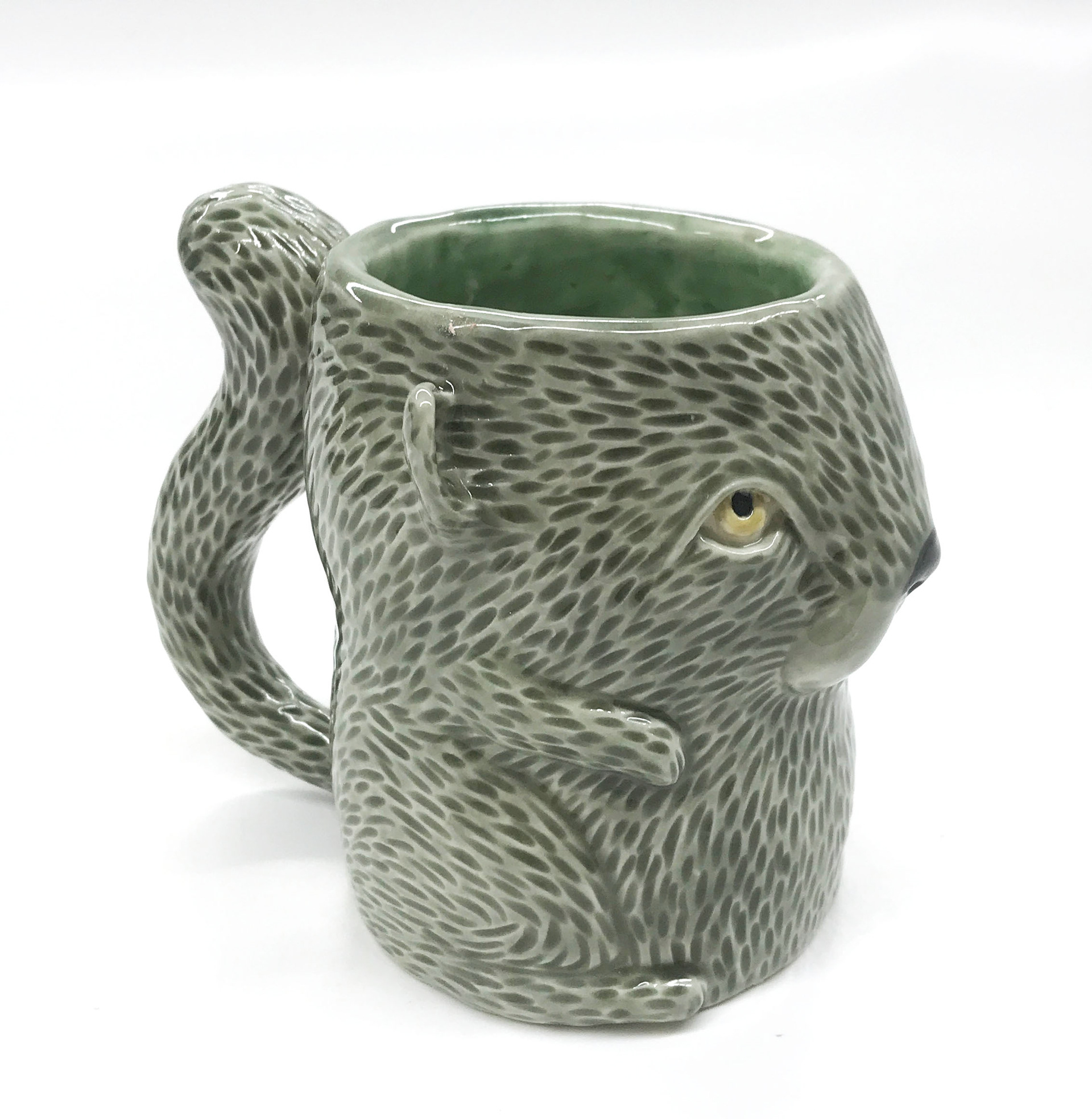 Squirrel Cup, porcelain, 2021