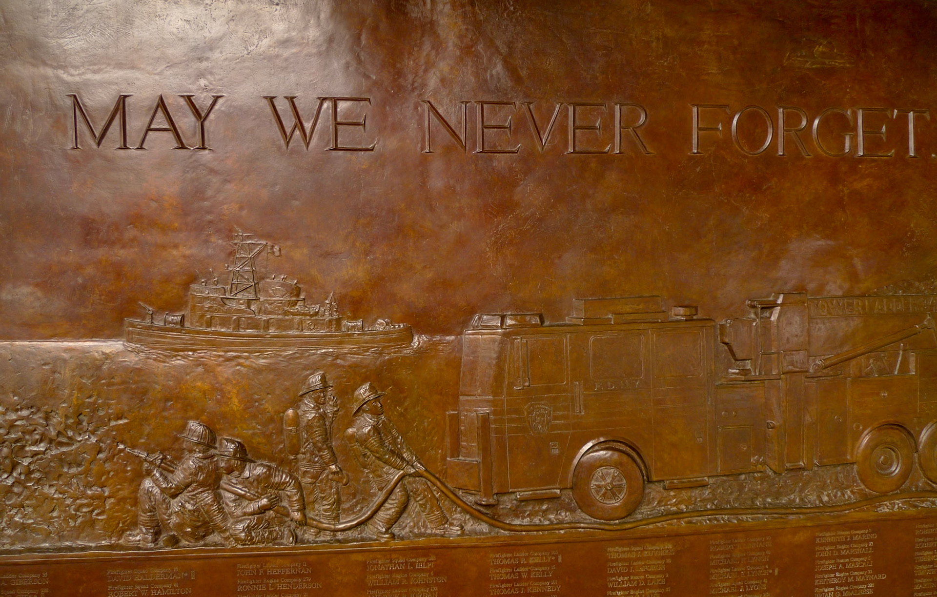 FDNY Memorial Wall