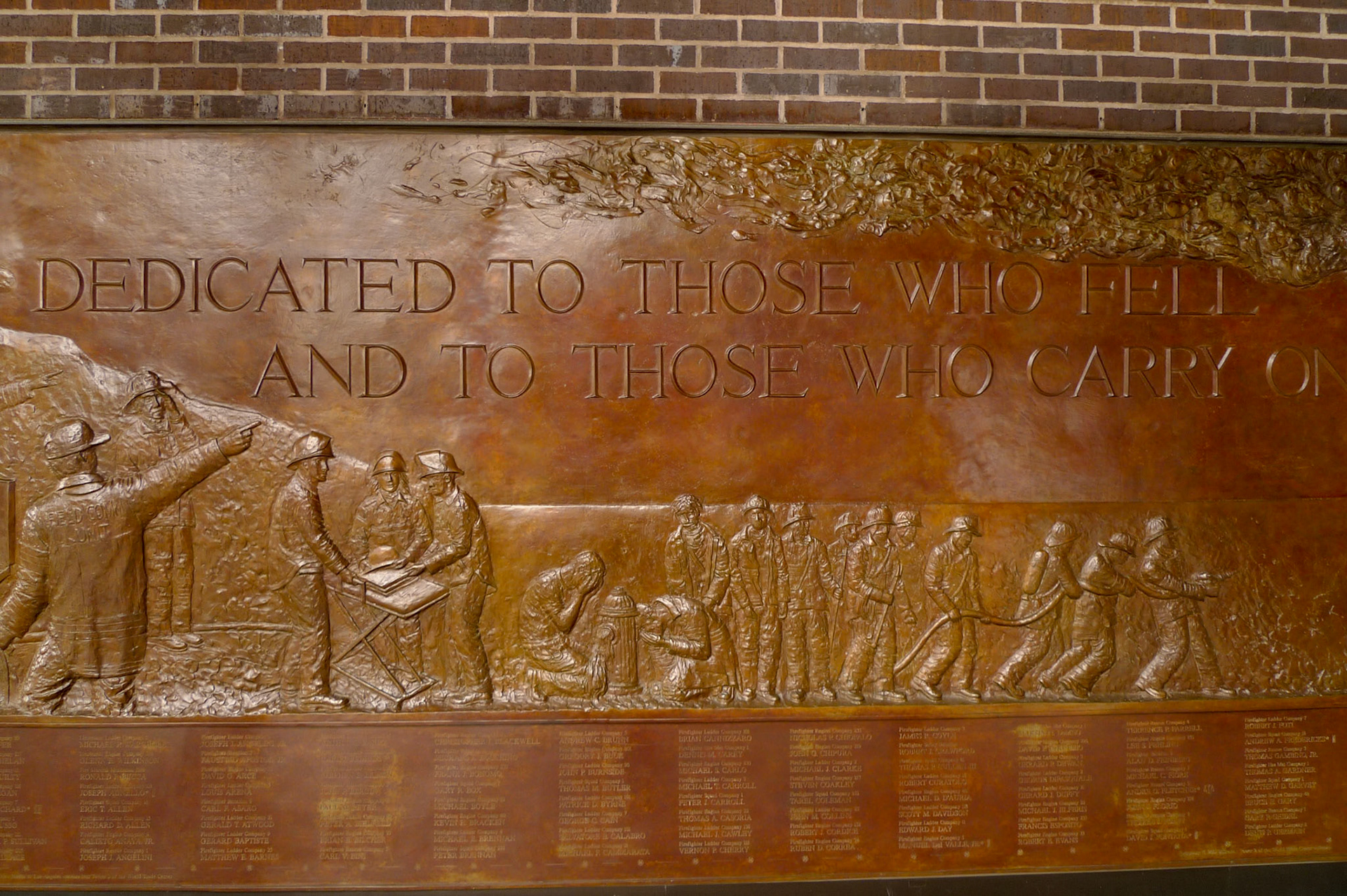 FDNY Memorial Wall