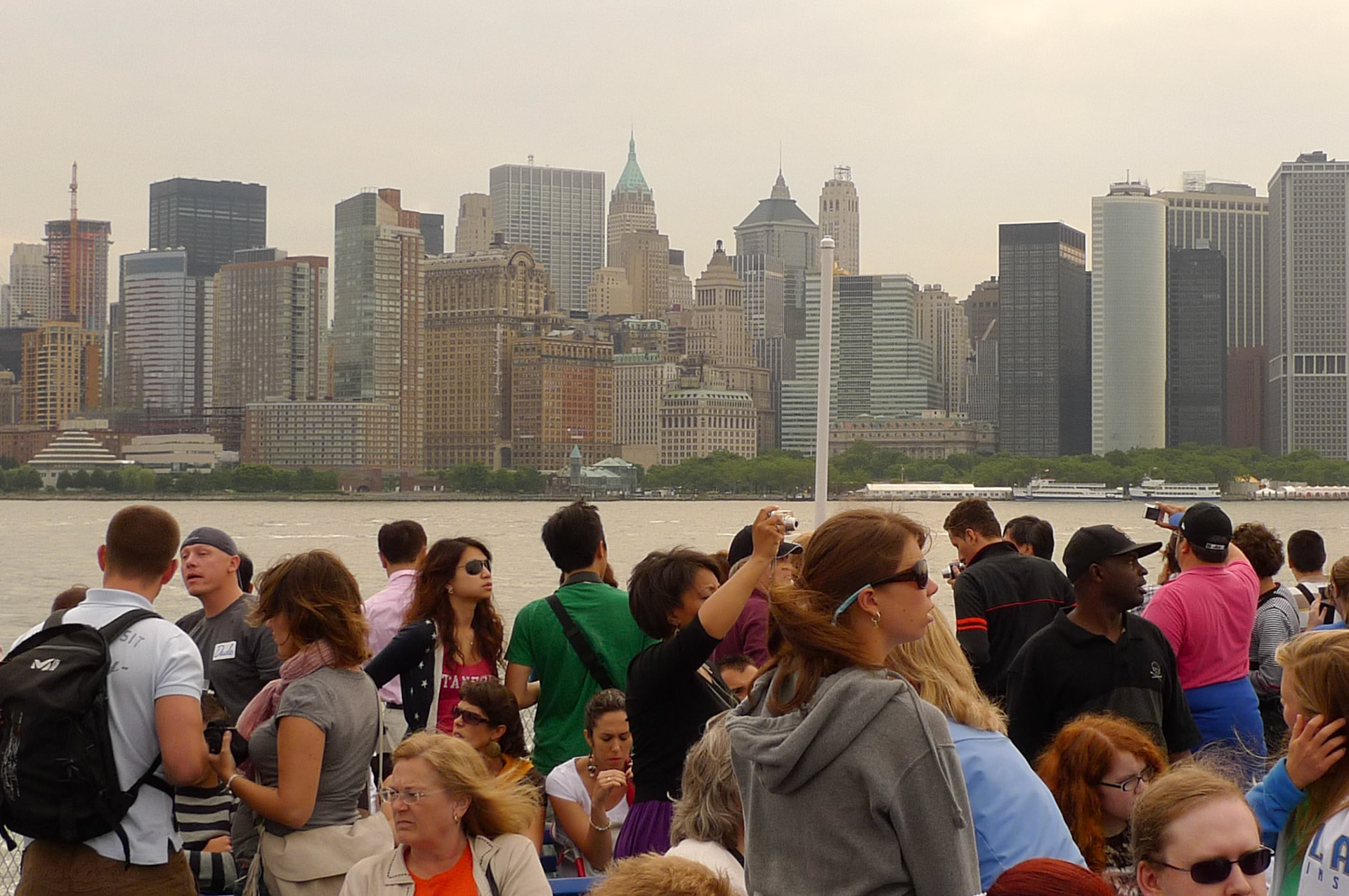 Ferry to Statue of Liberty