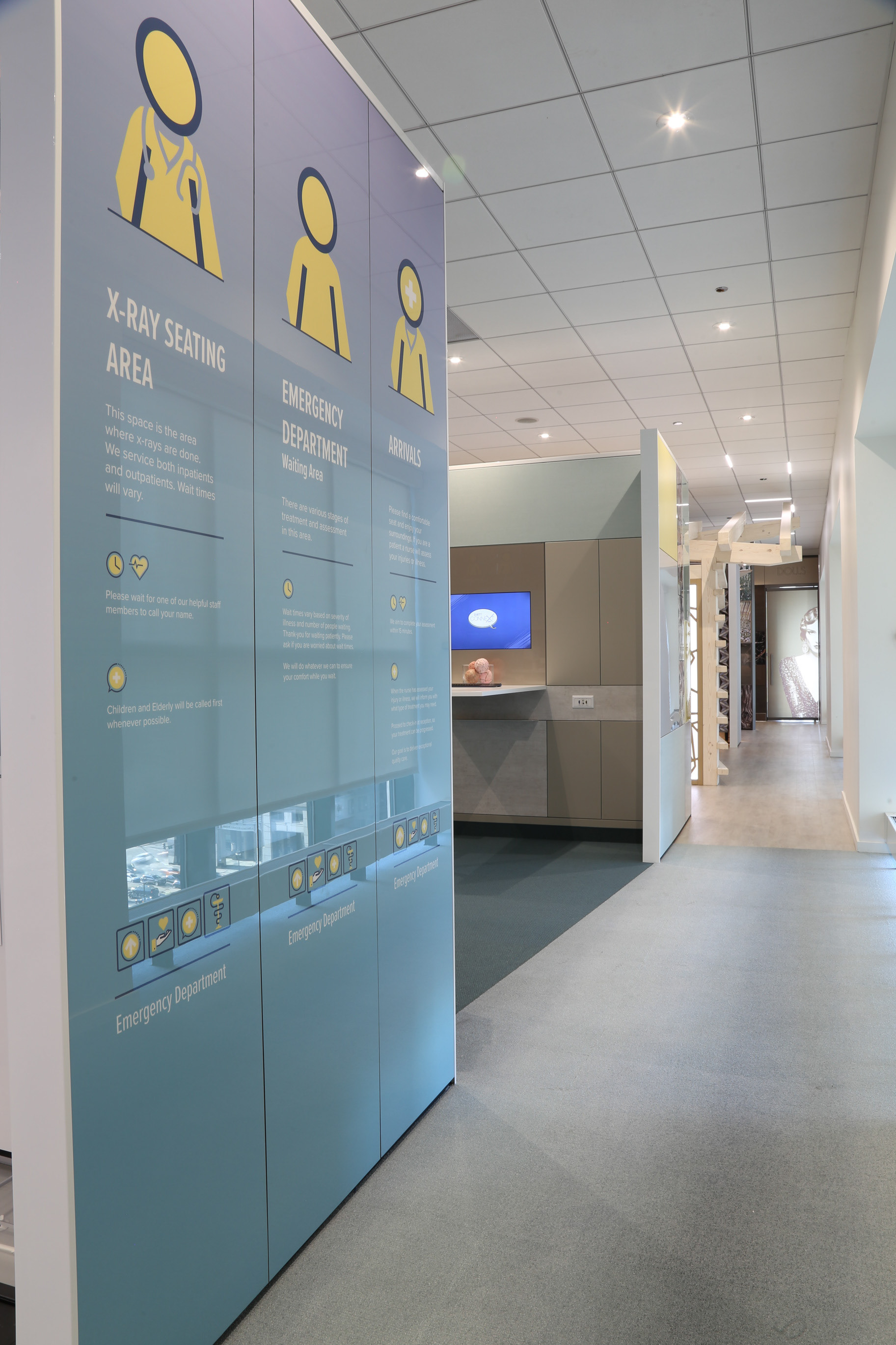 Information for patients to become informed about various areas.