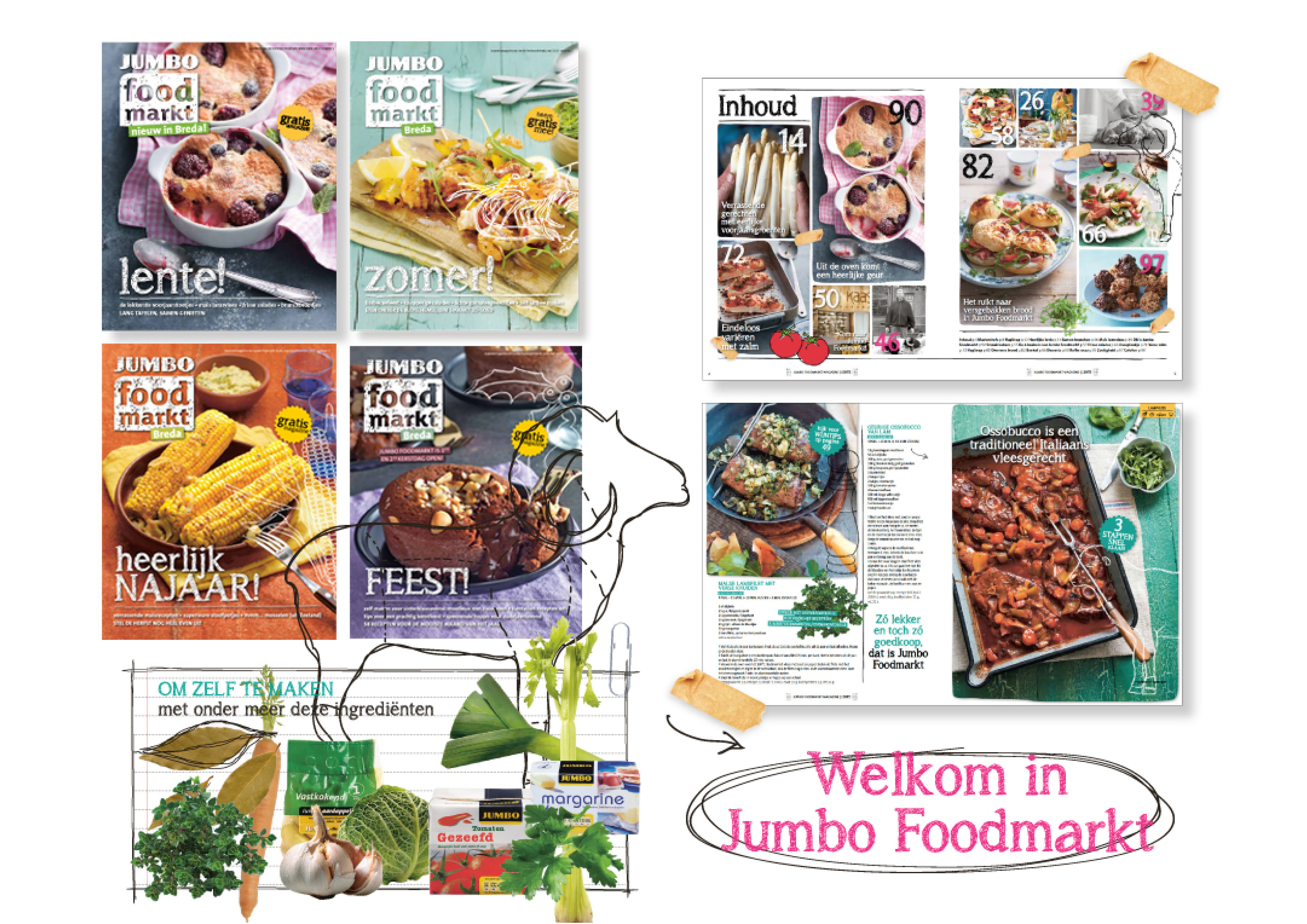 Jumbo foodmarkt on Behance