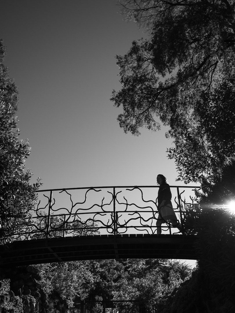Woman on Bridge, Montpellier