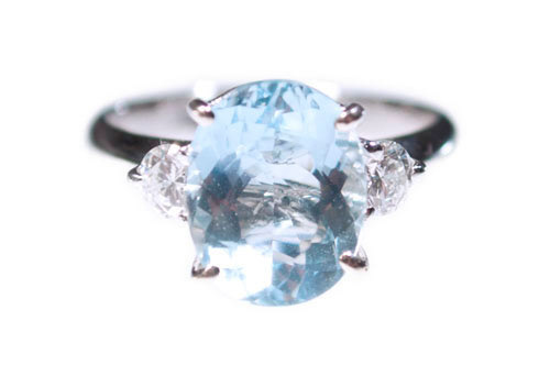 Aquamarine Ring
