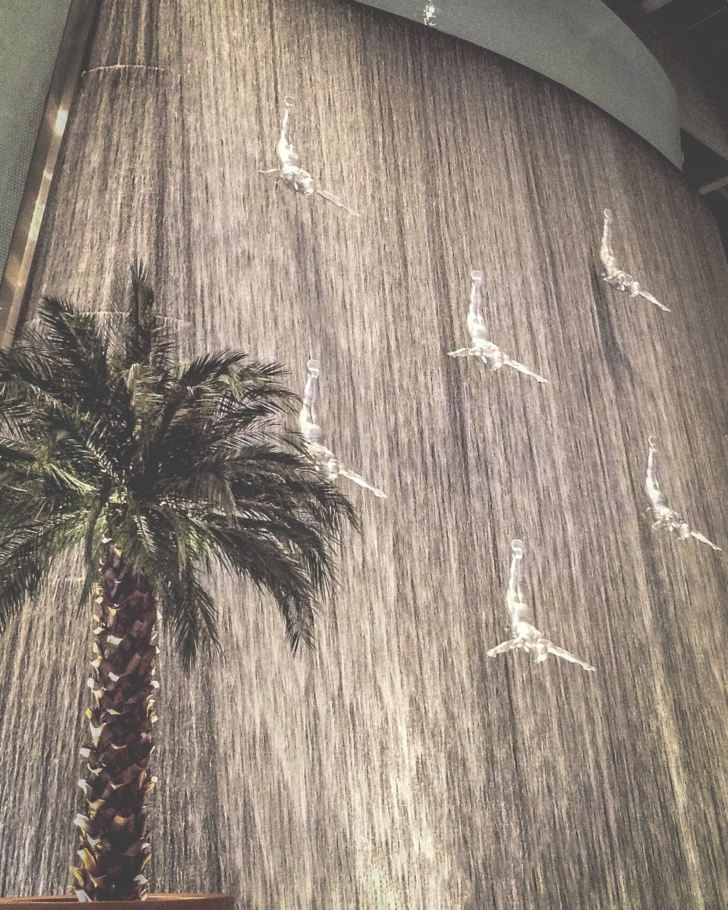 Dubai Mall Waterfall