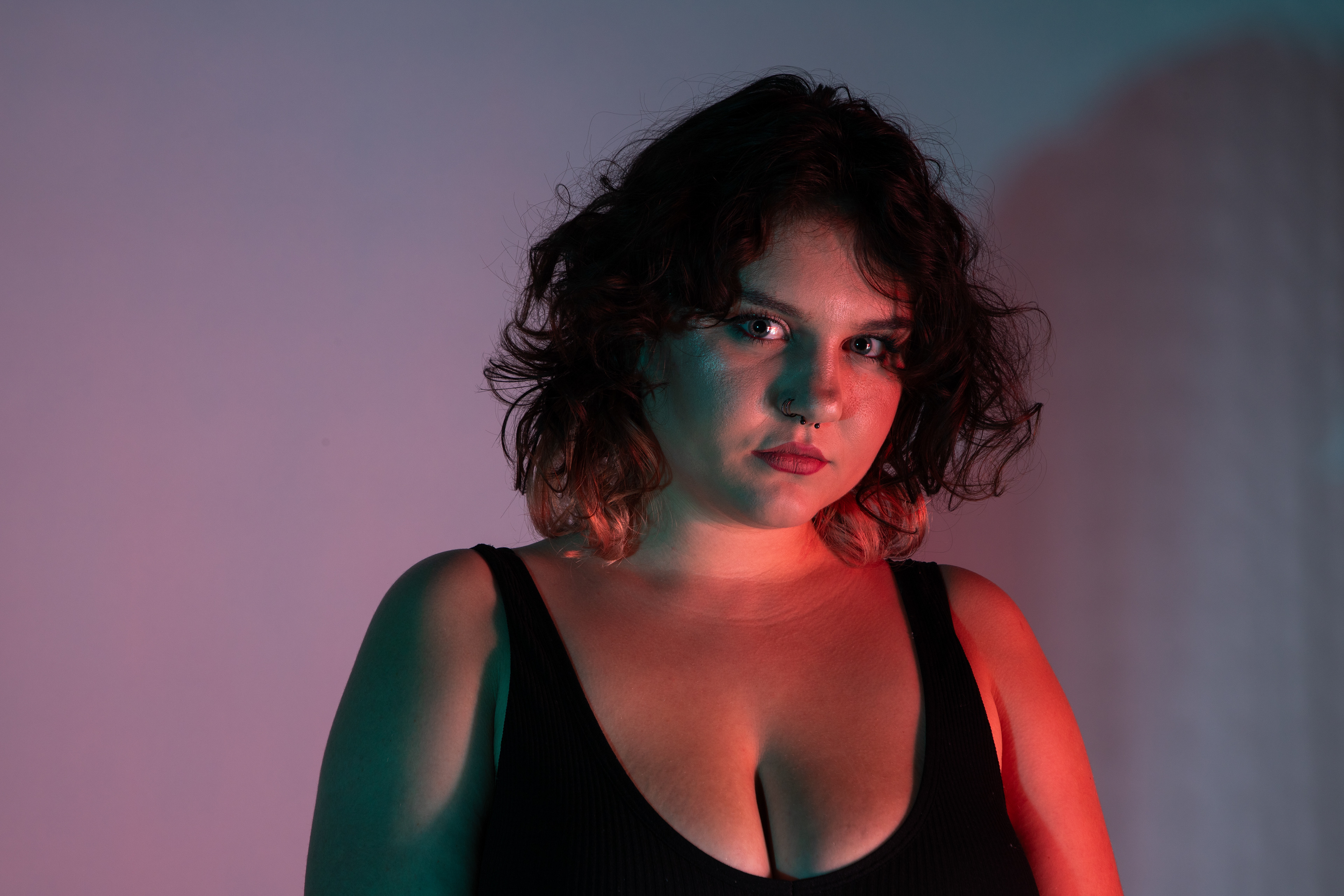 While this image was not for a project, these were images produced from my desire to continue to further my portrait photography skills