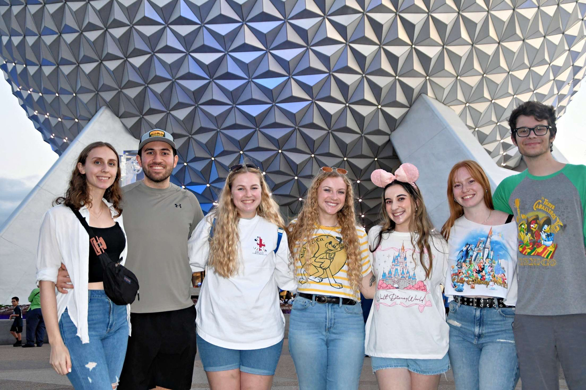 My friend group from the Disney College Program 