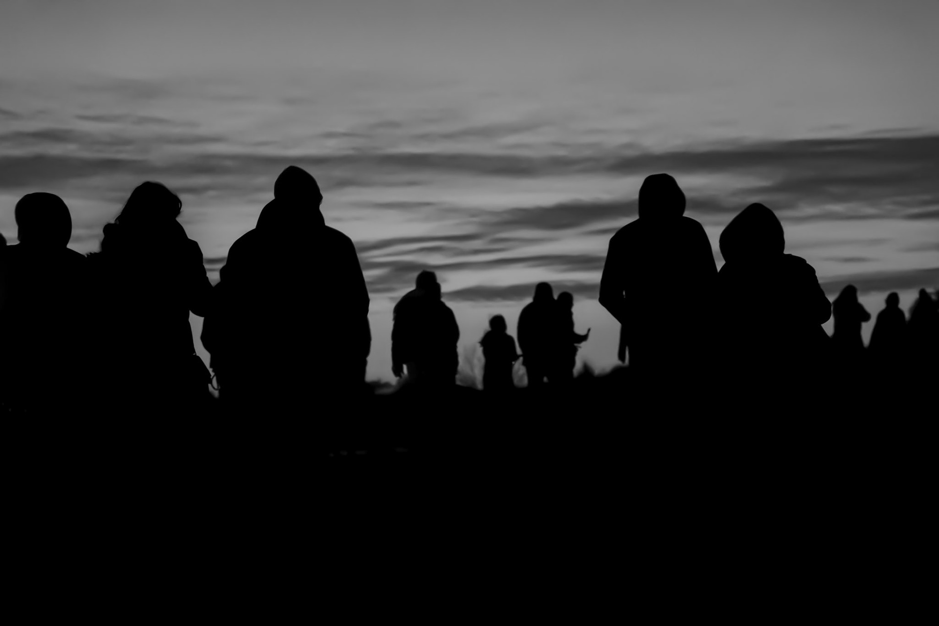 La descente aux flambeaux.