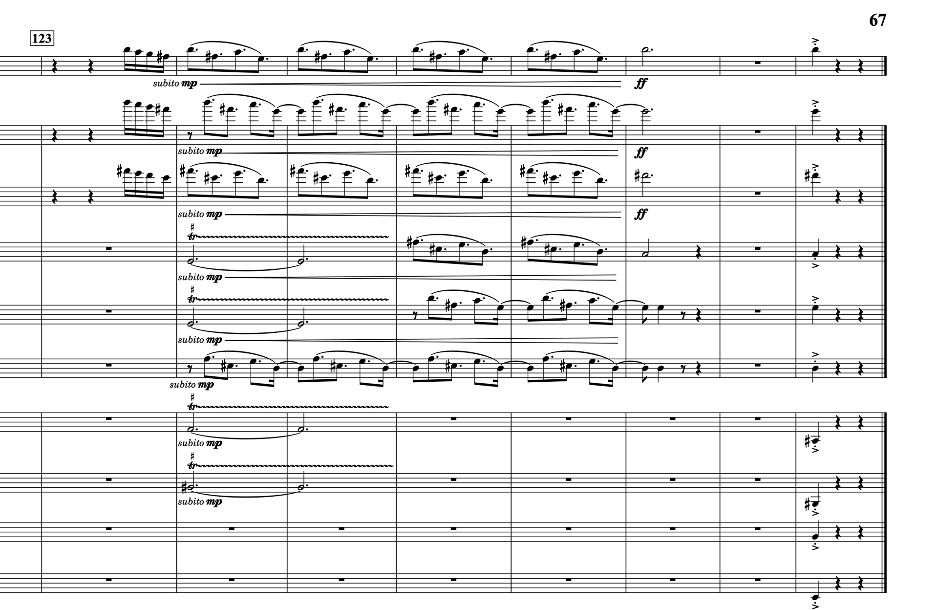 From 'Under Your Seat' - Scored for Symphonic Orchestra - May 2025