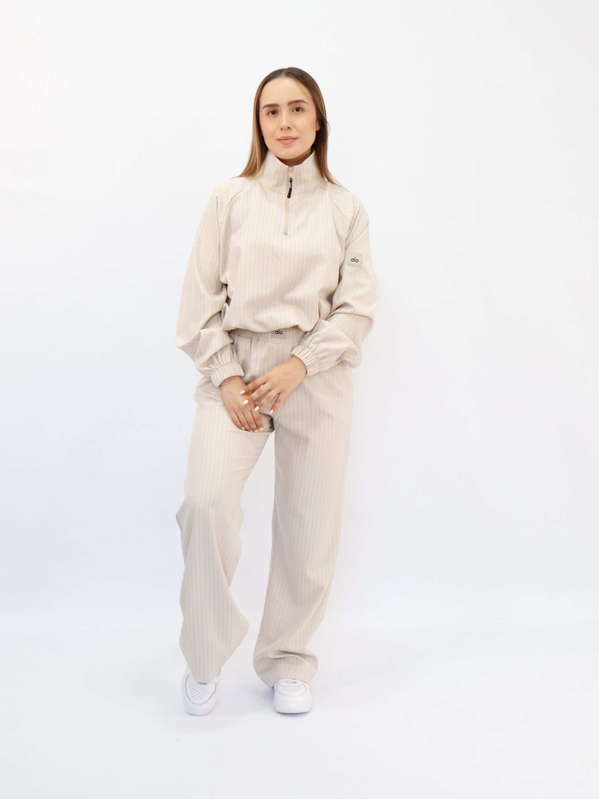 SET RAYADO PANTALÓN / $495 - unitalla, tela premium, chamarra con jareta ajustable