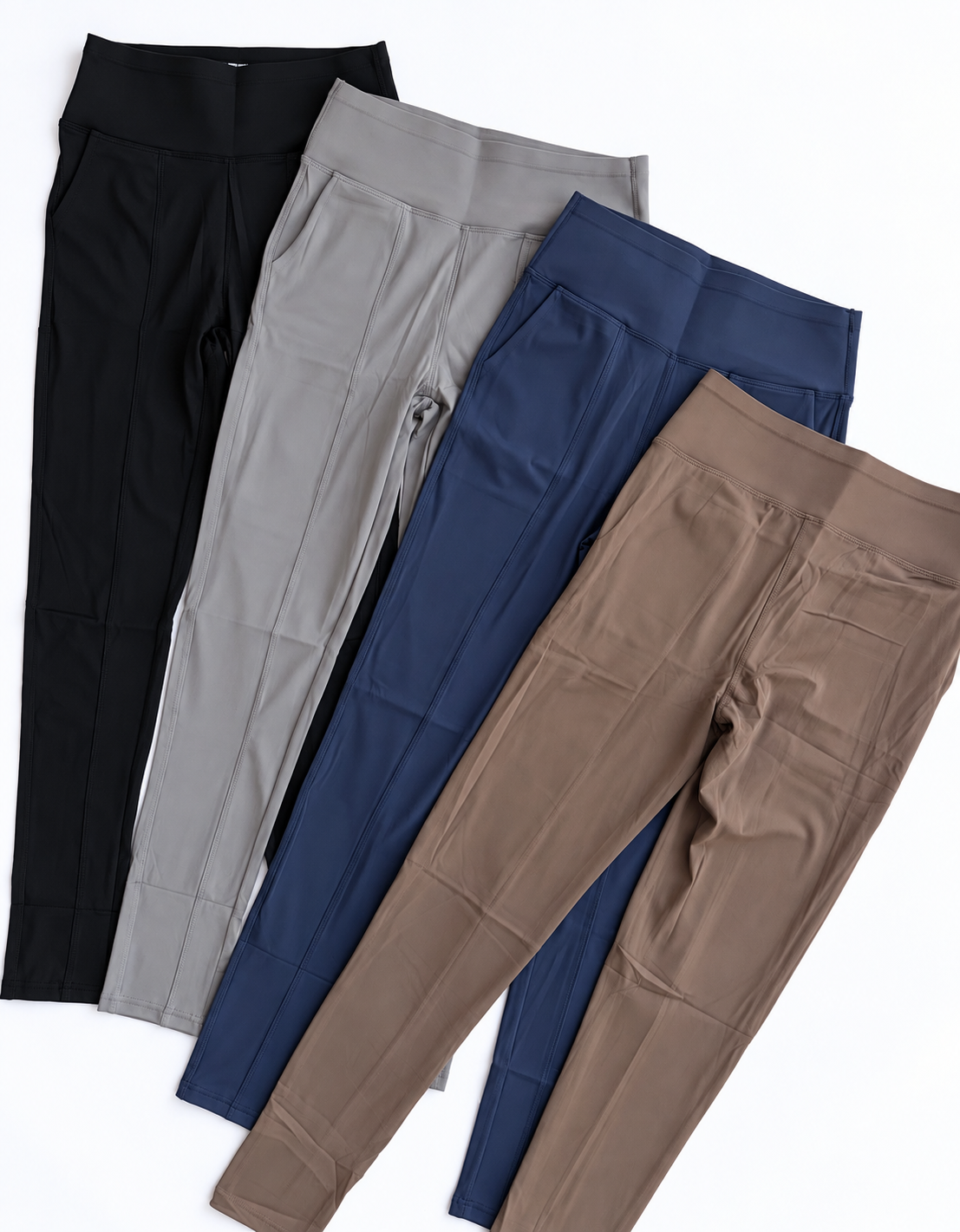 LEGGING ENTUBADO - $99 - S/M y M/L, licra polex, control de abdomen, bolsas a los lados