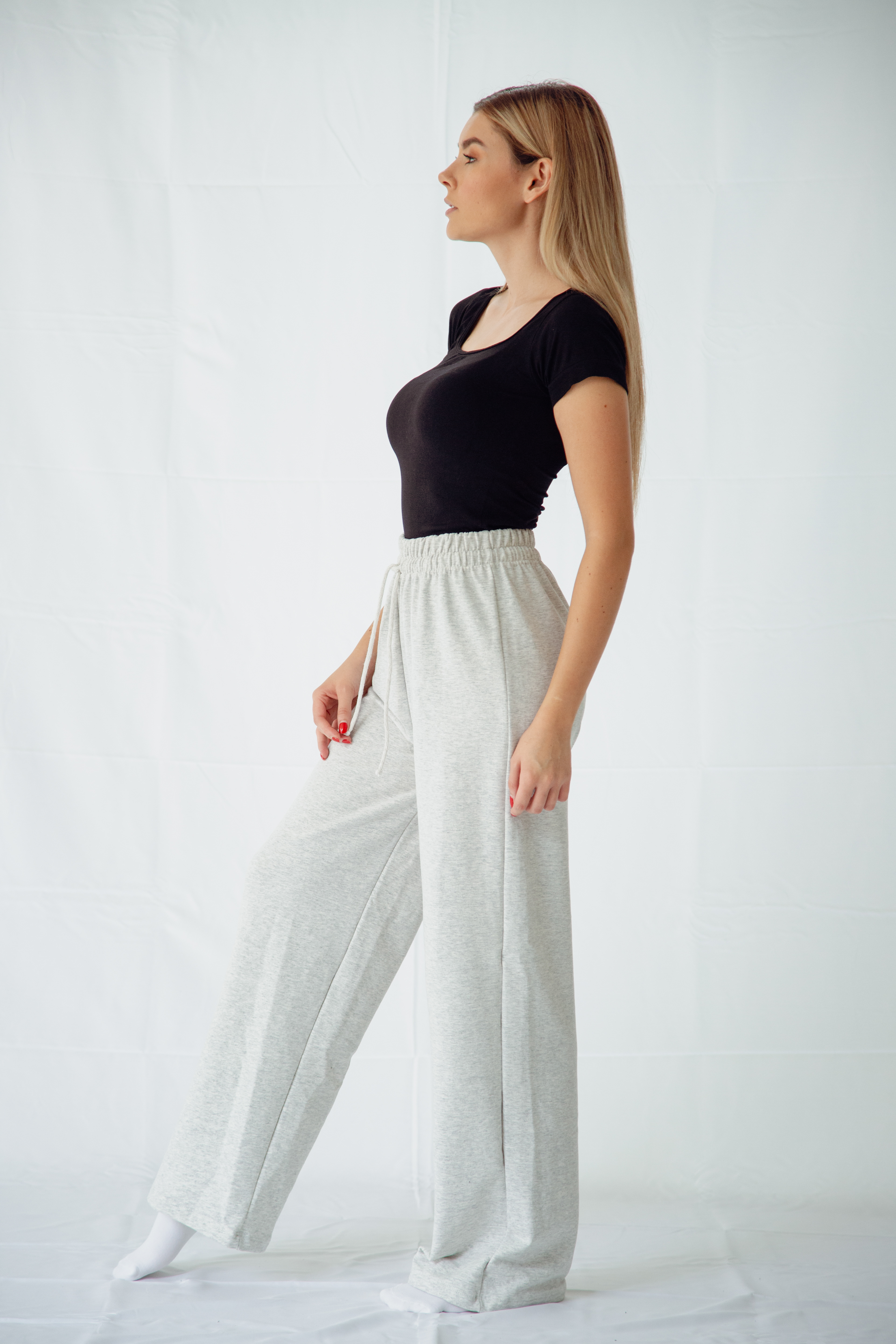 PANTALÓN WIDELEG TERRY $210