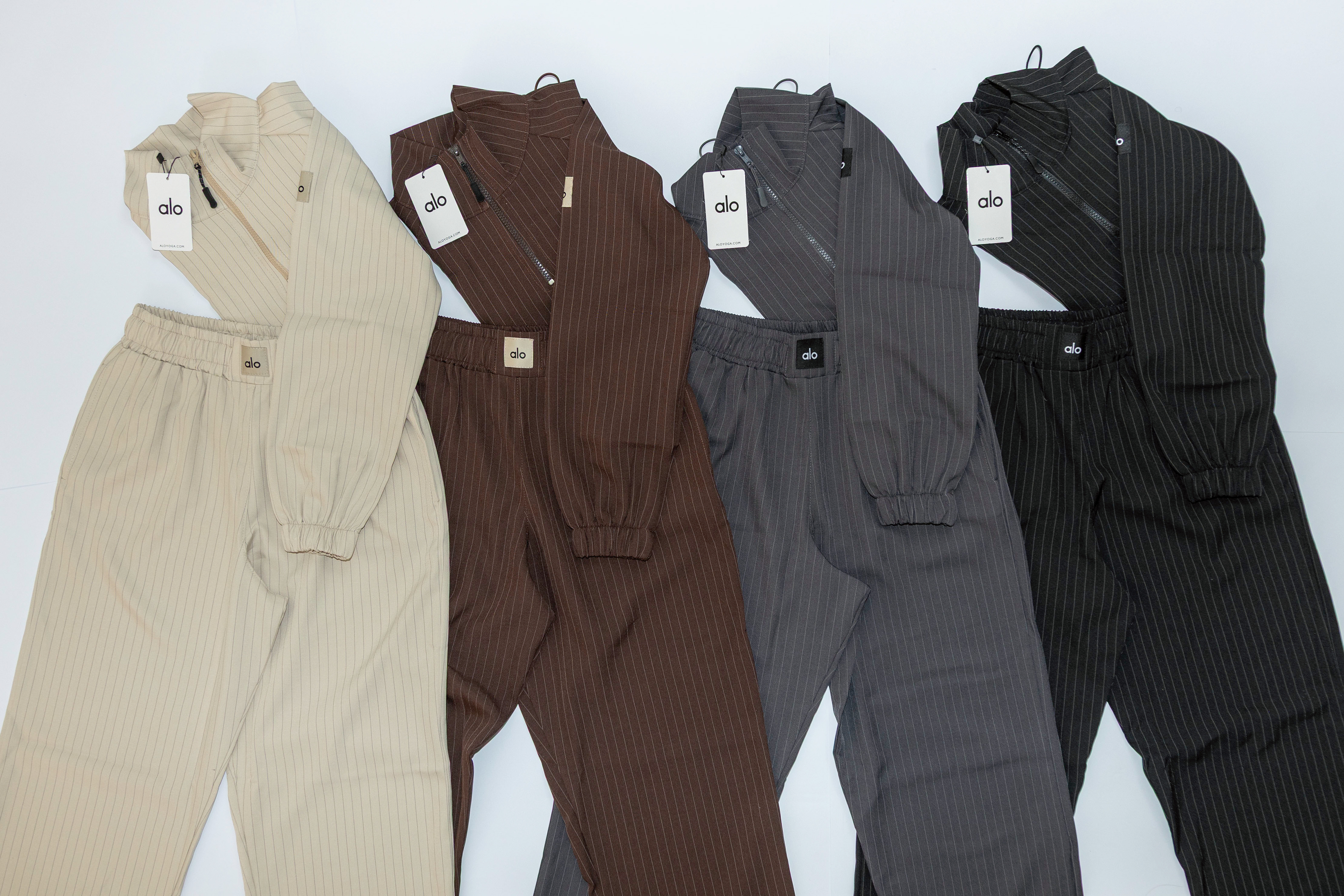 SET RAYADO PANTALÓN / $495 - unitalla, tela premium, chamarra con jareta ajustable