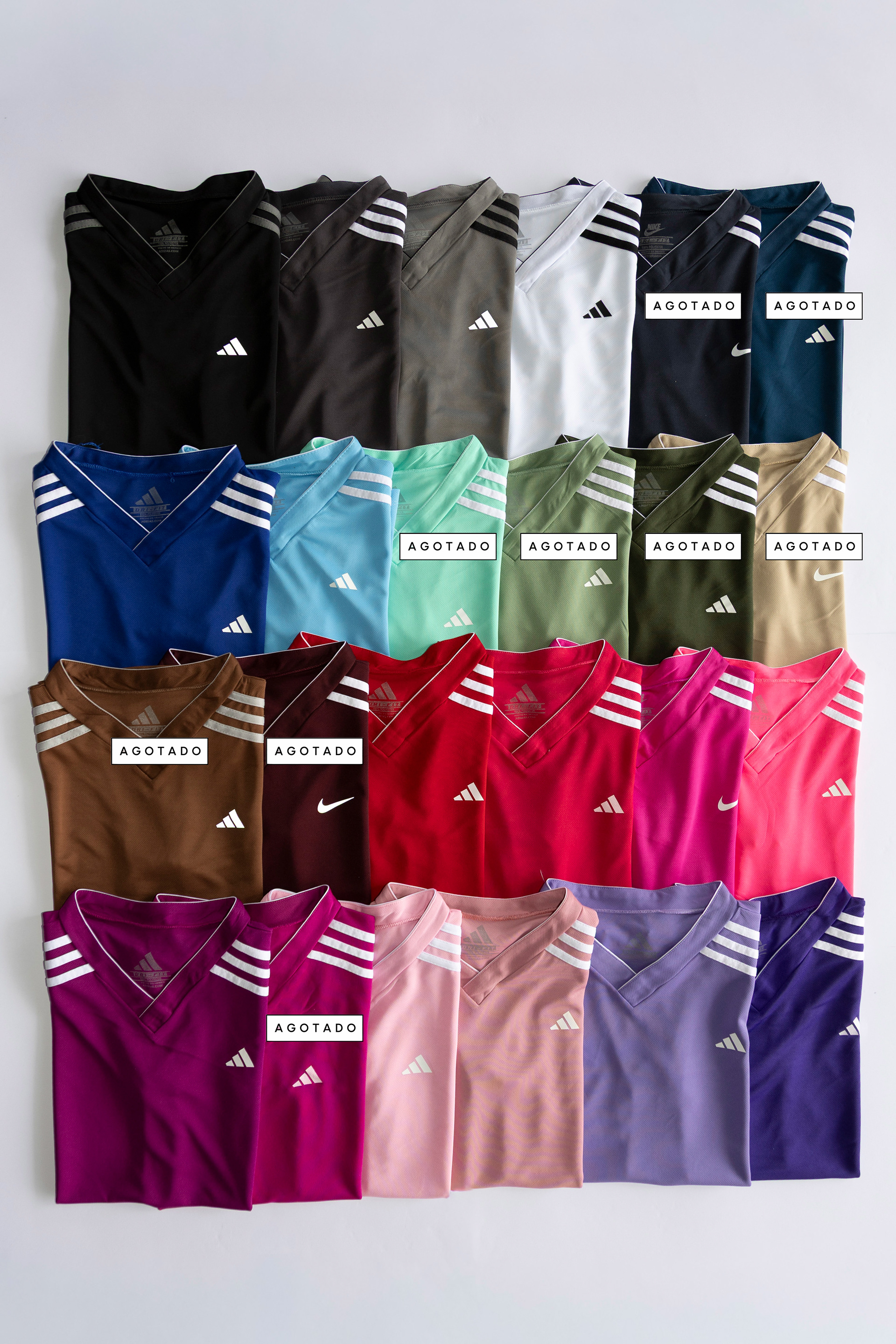 DAMA MANGA CORTA - UNI / $49 - tela dry fit