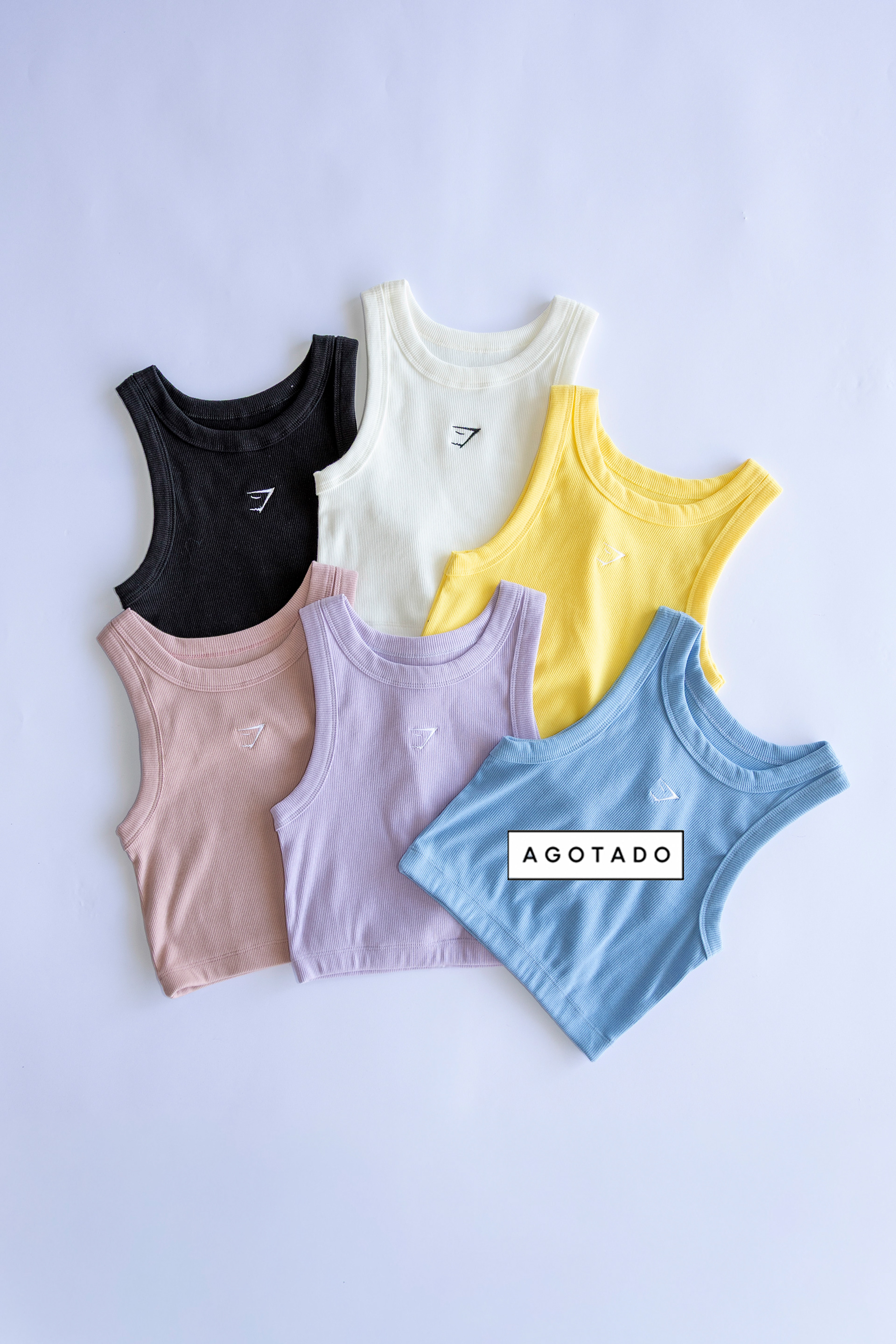 CAMISETA RIB UNI / $99 - algodón, logo bordado