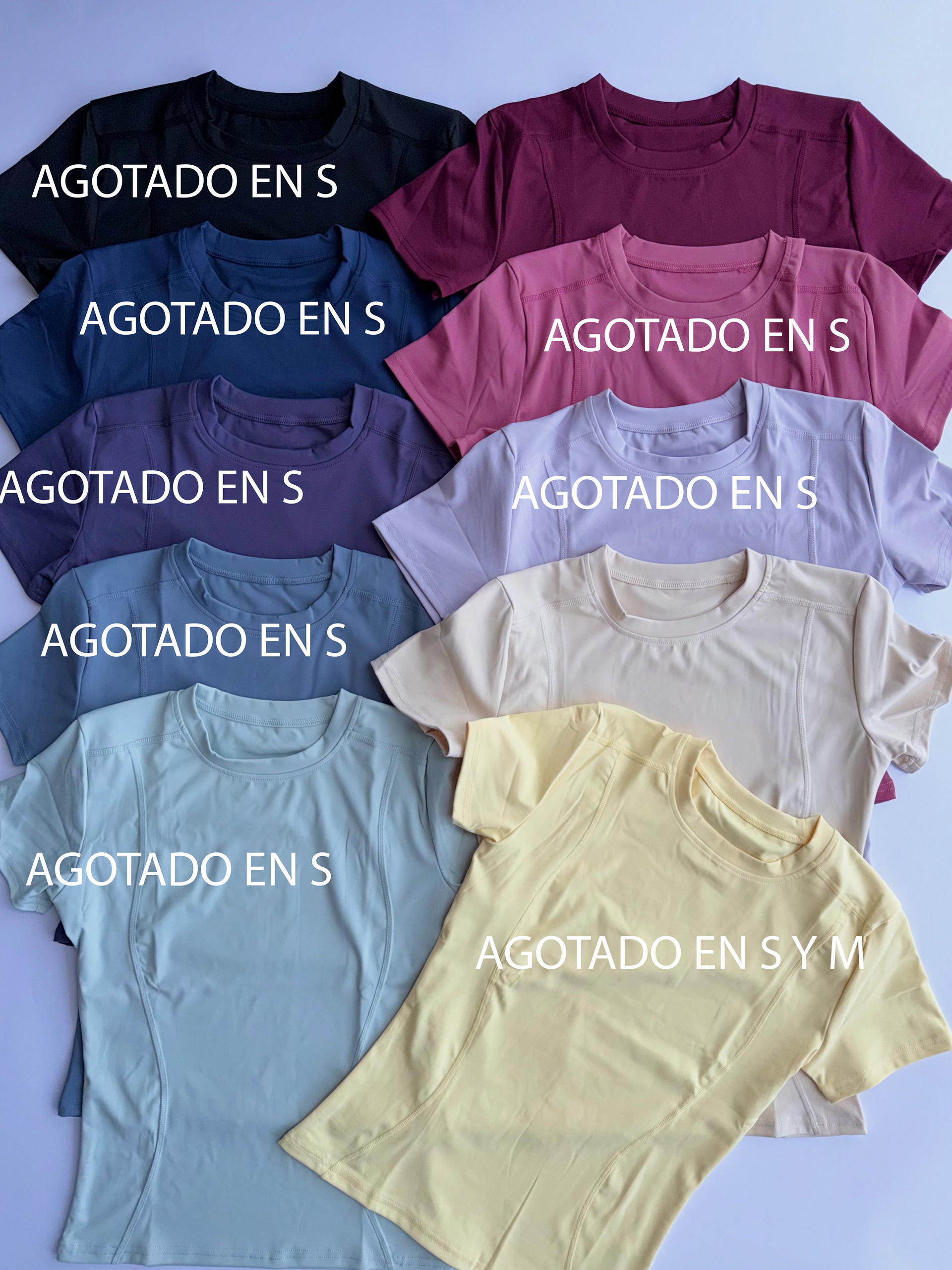 BLUSA POLEX LISA $85 - S, M y L, licra polex muy suave y cómoda