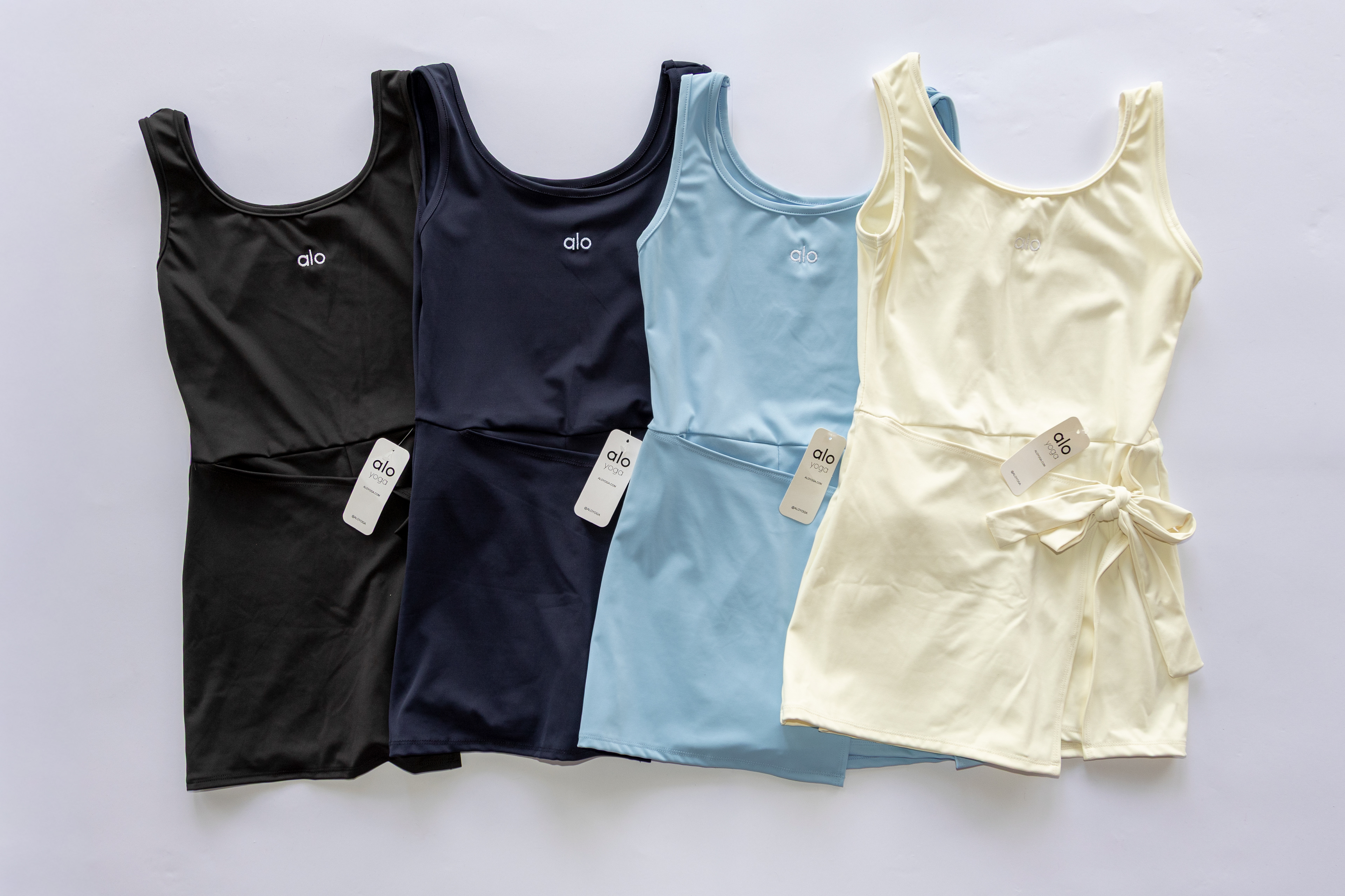 BODY VESTIDO - UNI / $245 - licra polex yoga, logo bordado