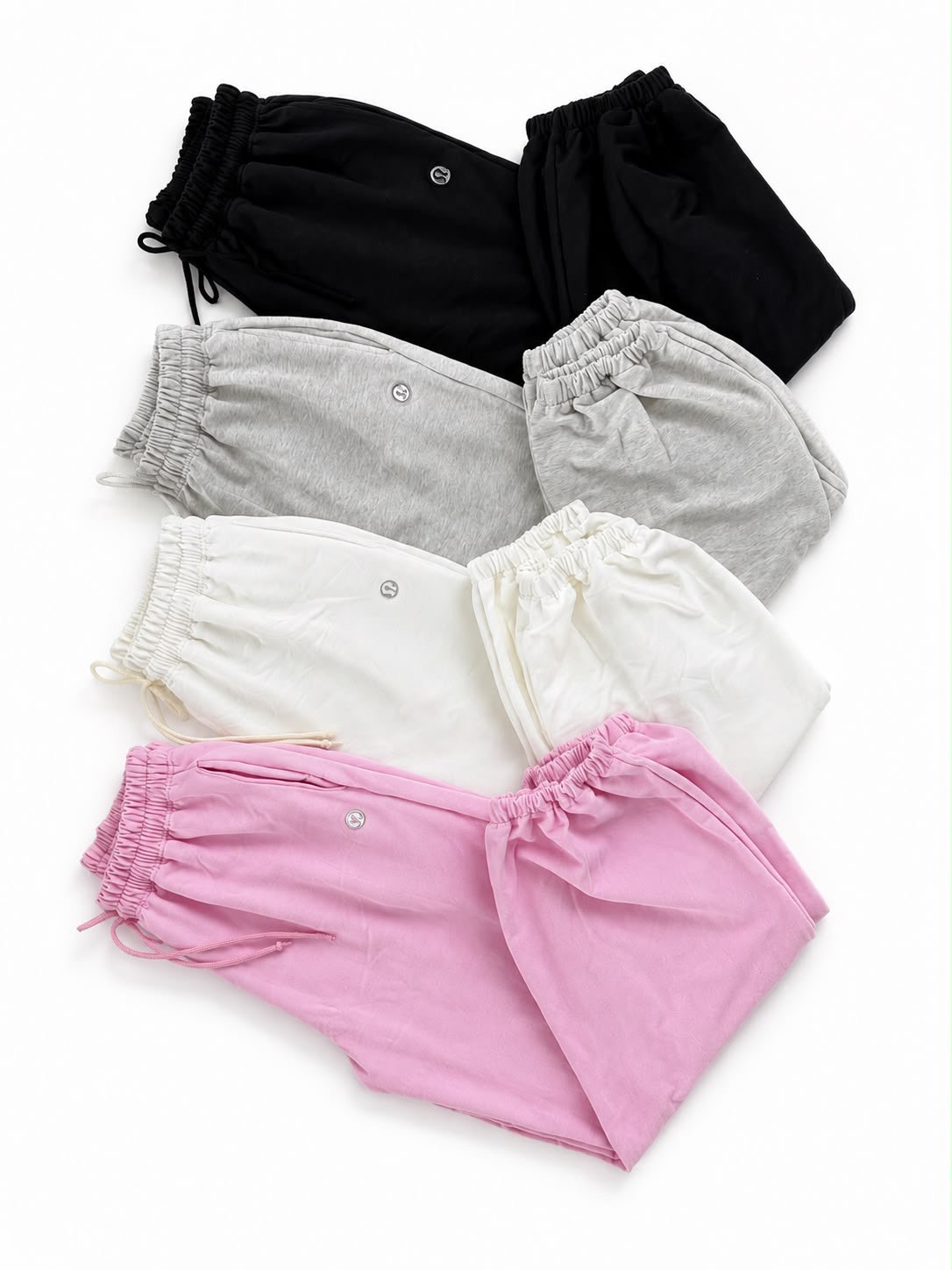 JOGGER OVERSIZE - $275 - unitalla muy amplio, logo en relieve acabado metálico y jareta ajustable