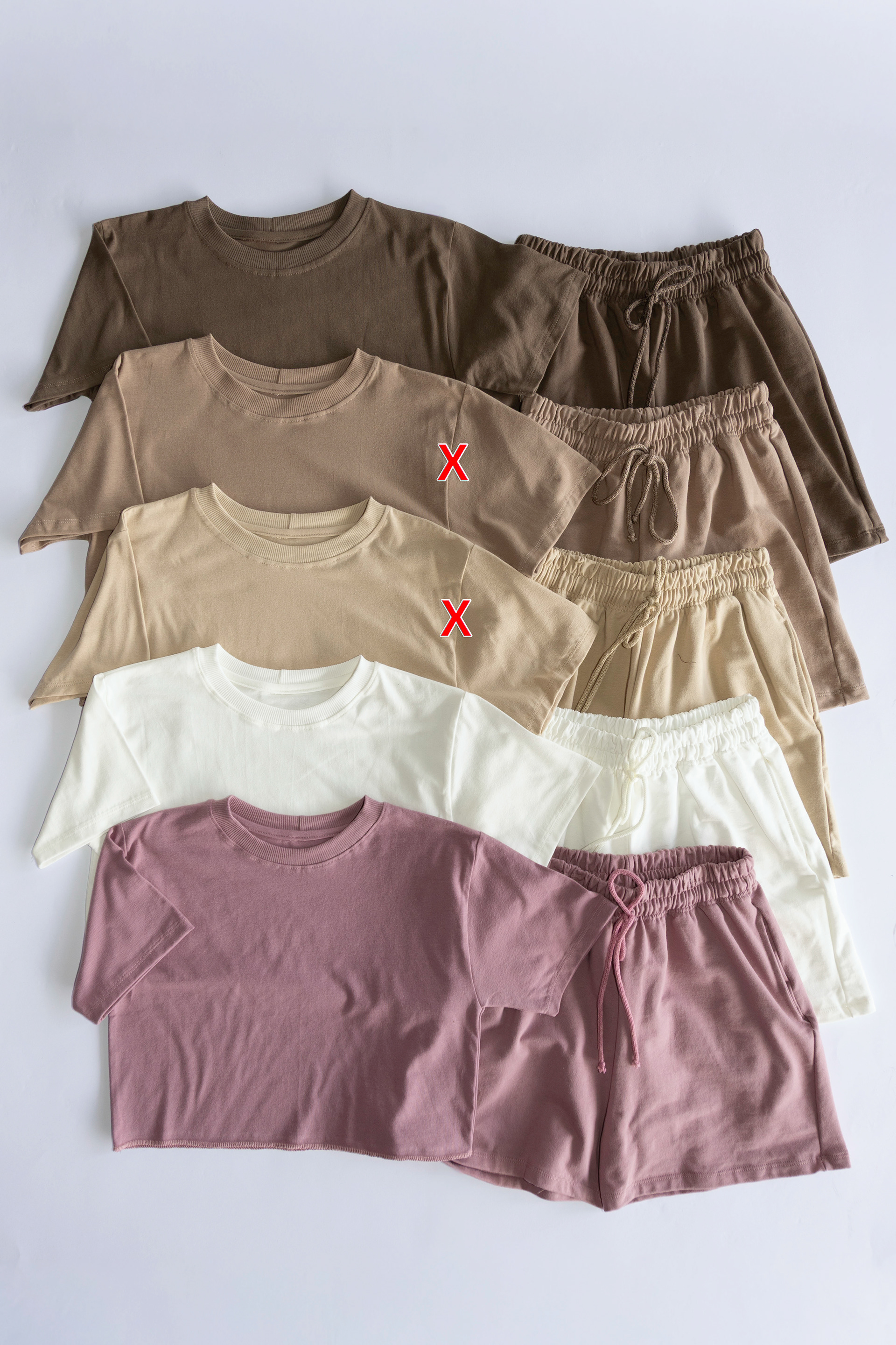 CONJUNTO SHORT Y CROP - UNI / $225