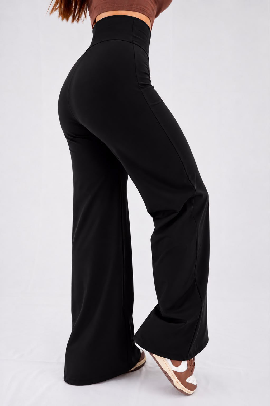 FLARE YOGA - $195 - unitalla, pretina alta recta