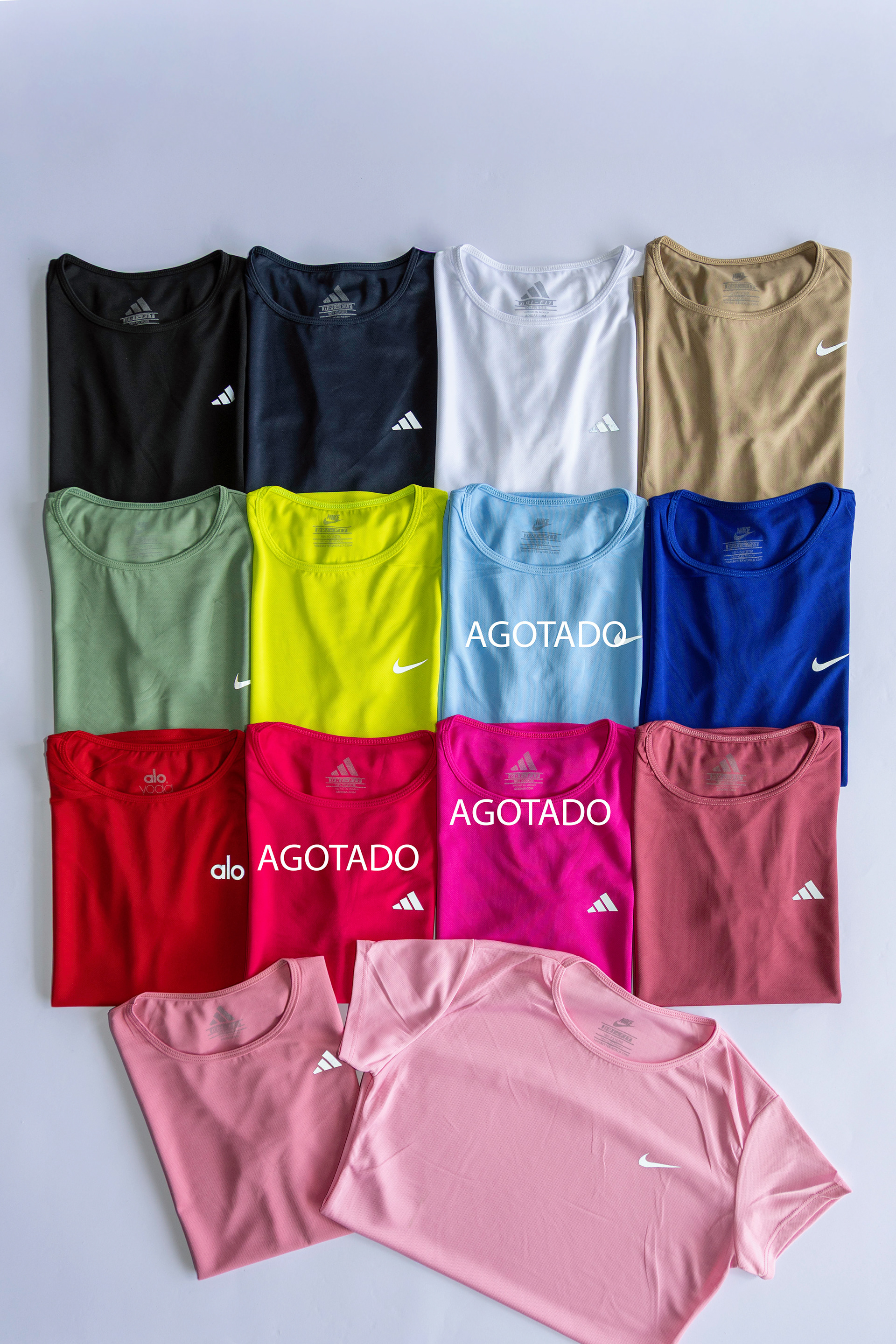DAMA MANGA CORTA - UNI / $49 - tela dry fit