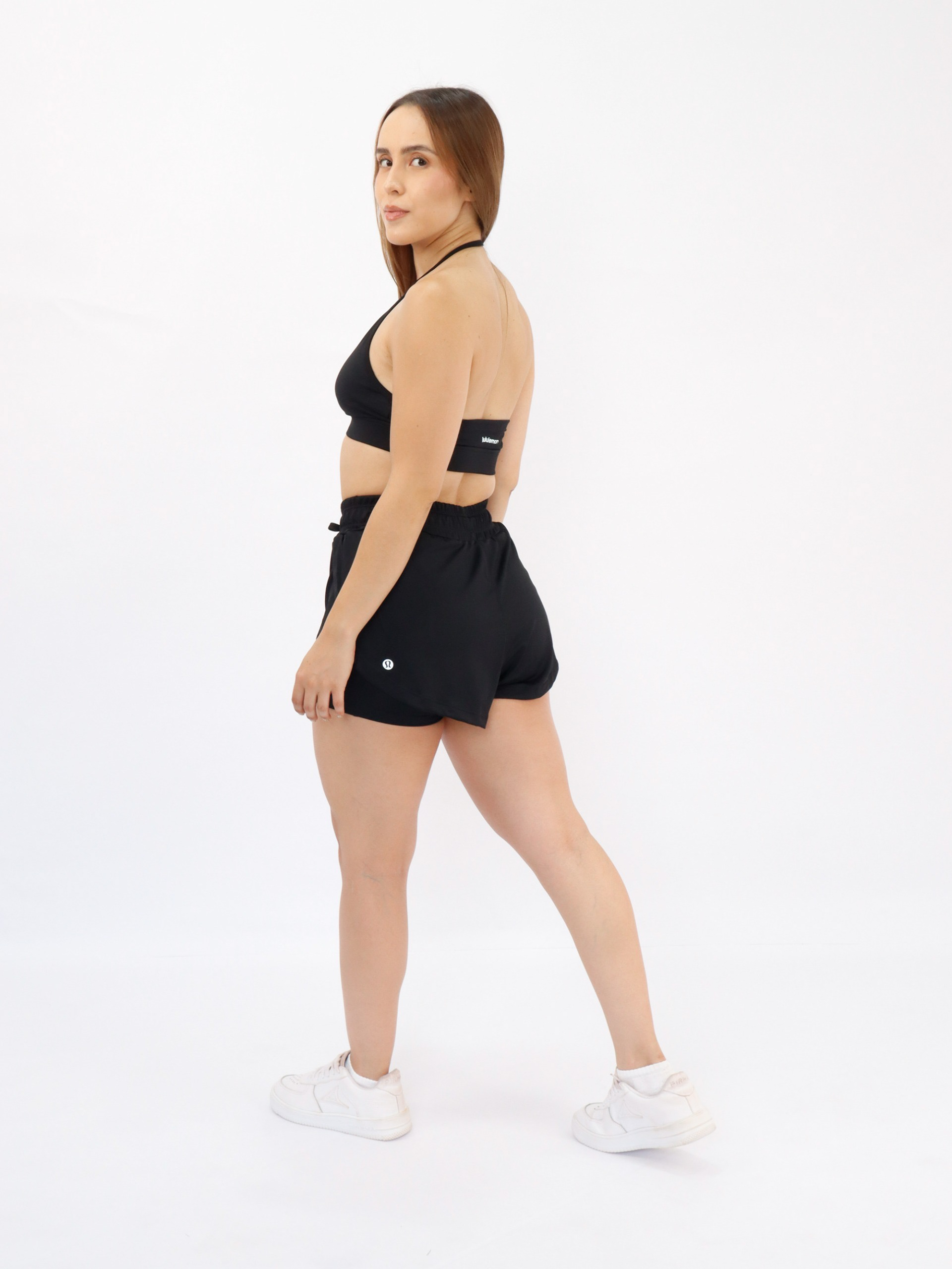SET SHORT RUNNER + TOP LICRA DURAZNO $345