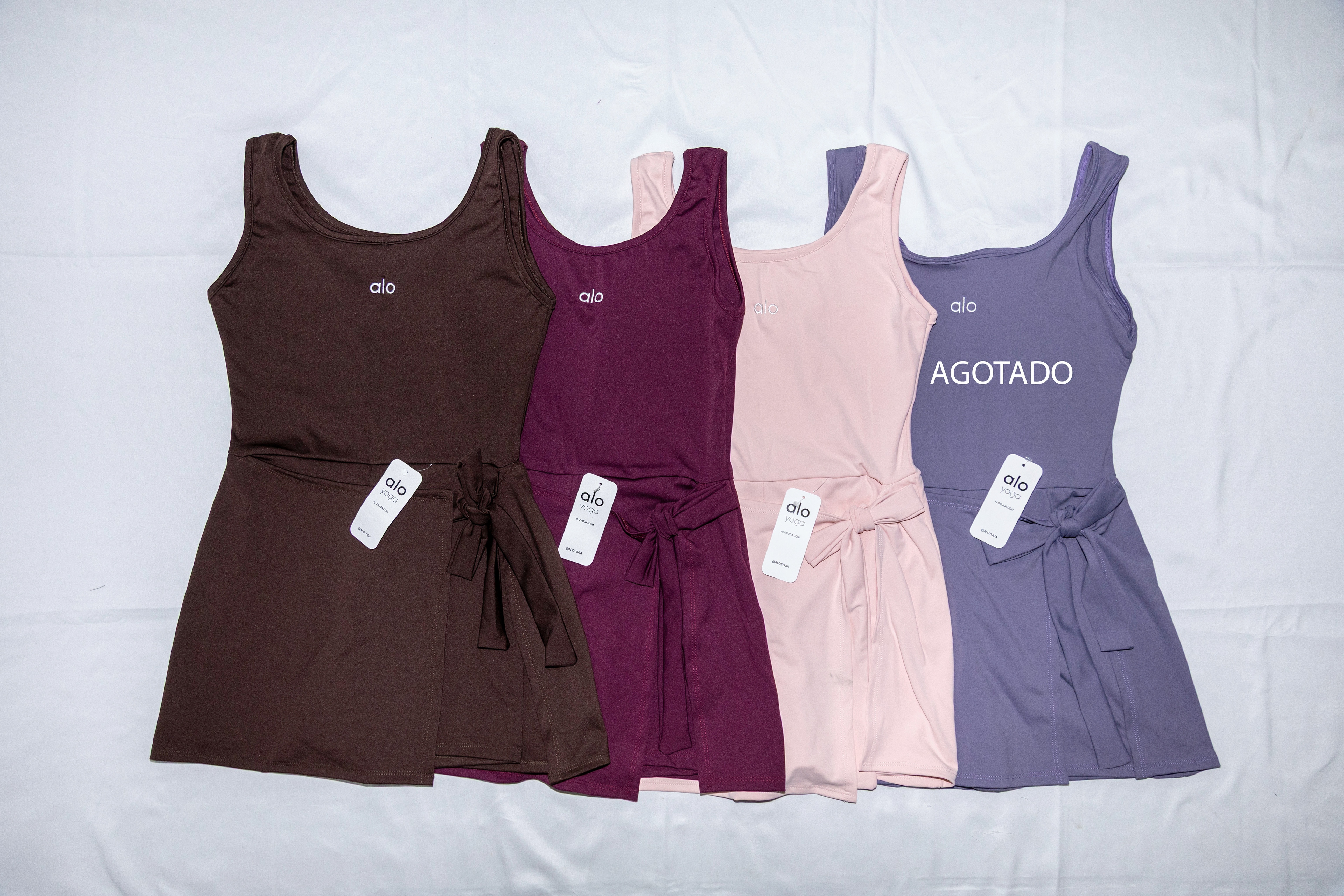 BODY VESTIDO - UNI / $245 - licra polex yoga, logo bordado