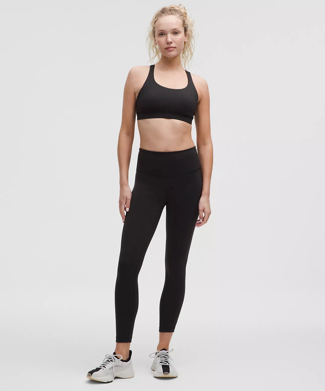 TOP DUPE LULU $175 - S, M y L; copas removibles, licra respirable